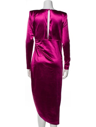 Michael Costello x Revolve Cowl Neck Midi Length Dress