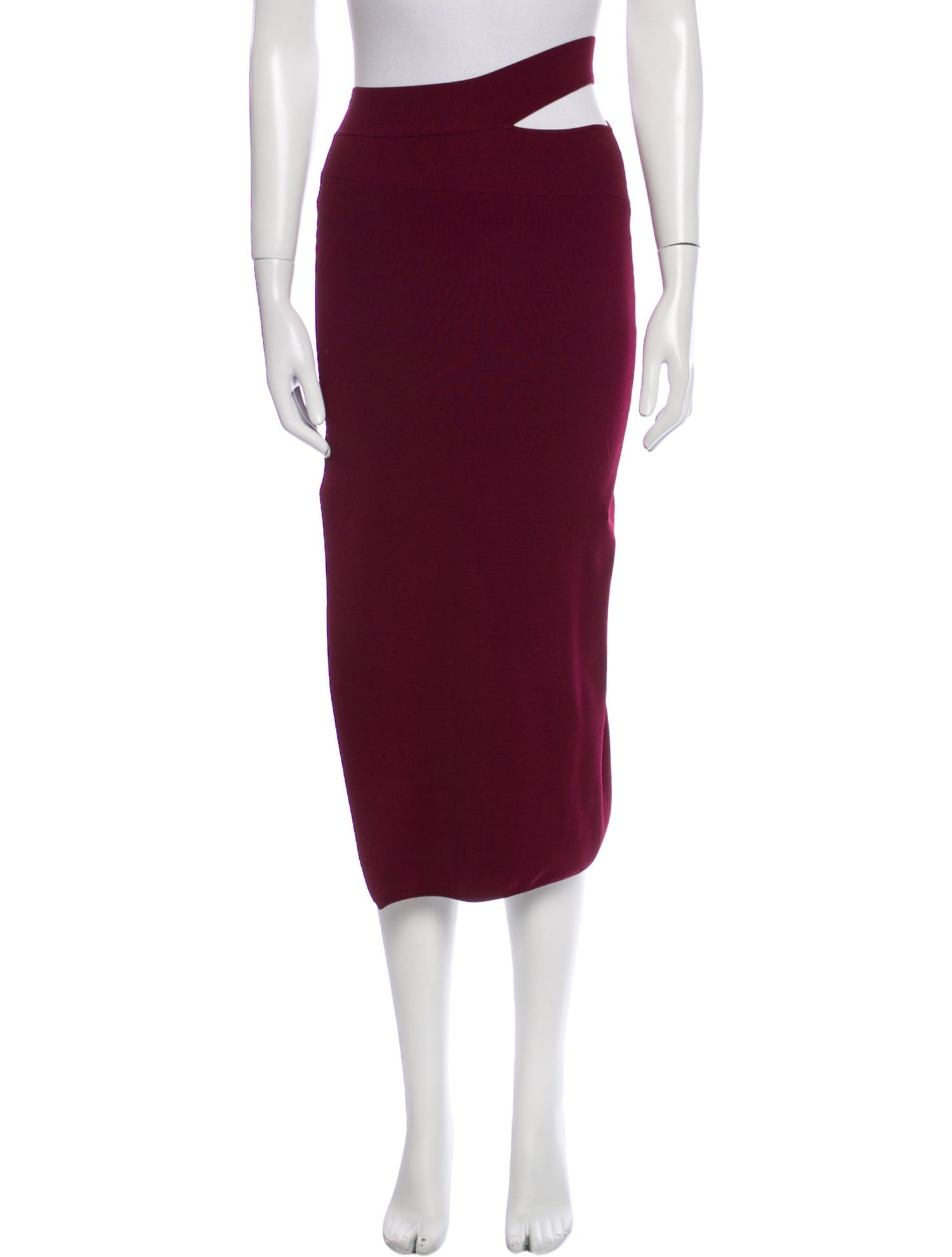 Michael Costello x Revolve Cutout Accent Midi Length Skirt