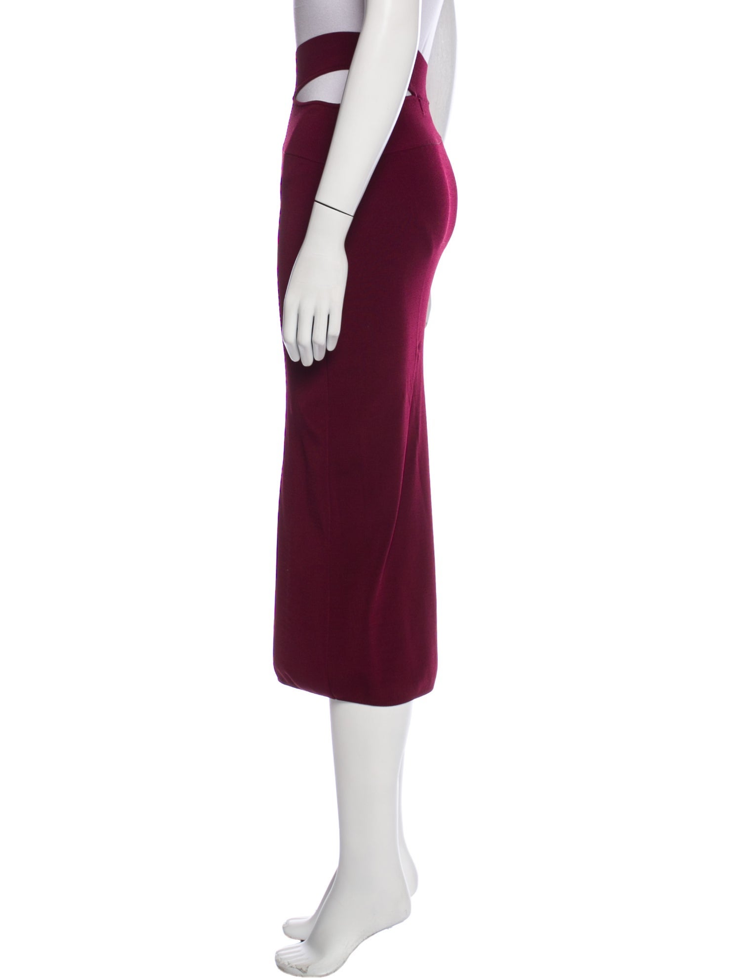 Michael Costello x Revolve Cutout Accent Midi Length Skirt