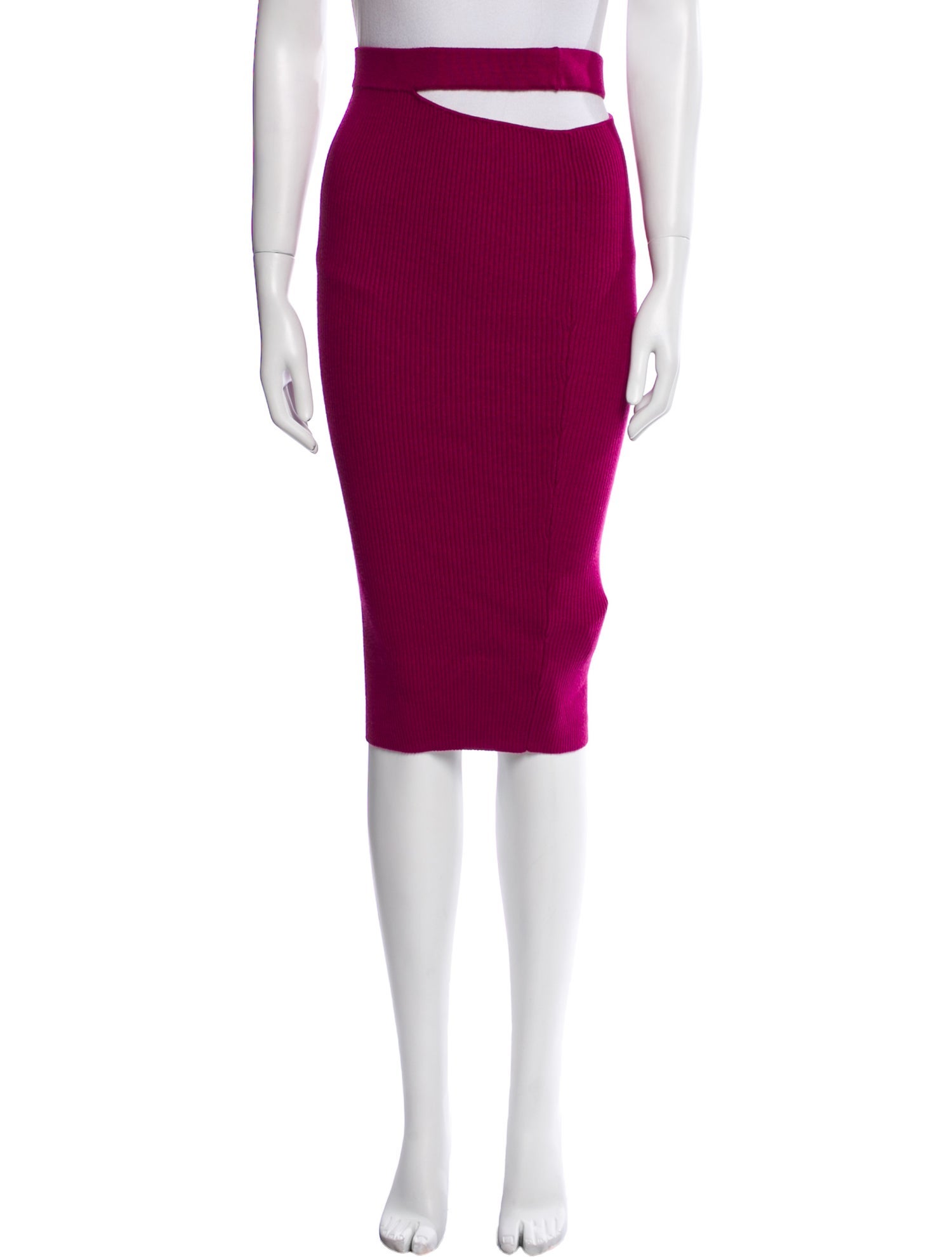 Michael Costello x Revolve Cutout Accent Knee-Length Skirt