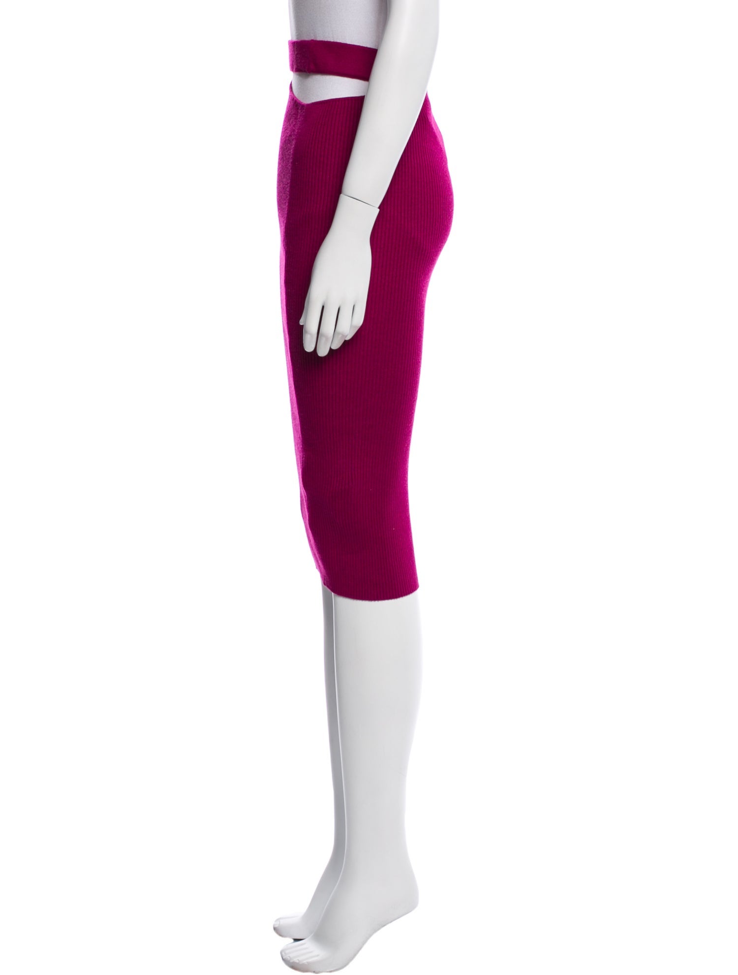 Michael Costello x Revolve Cutout Accent Knee-Length Skirt