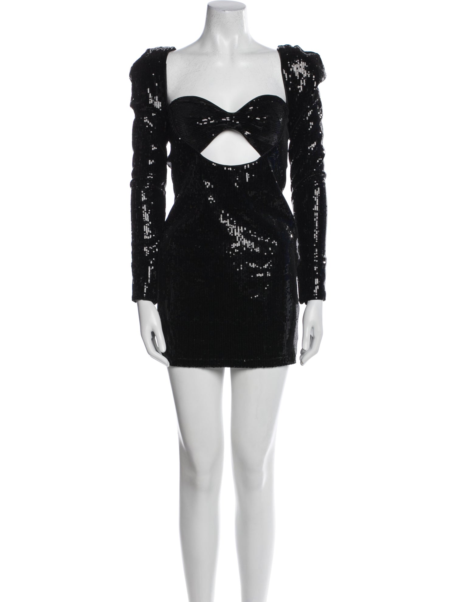 Michael Costello x Revolve Square Neckline Mini Dress