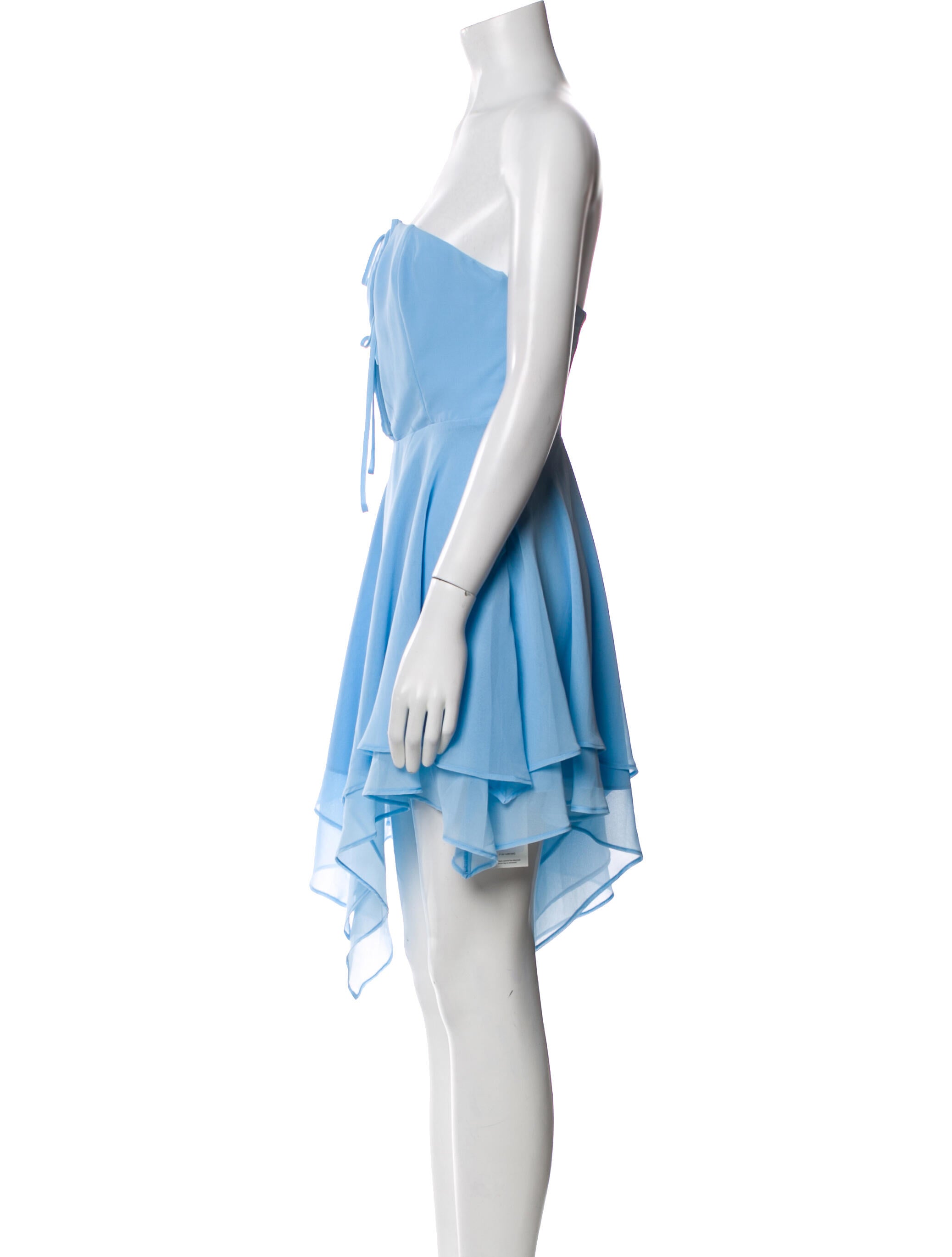 Michael Costello x Revolve Strapless Mini Dress