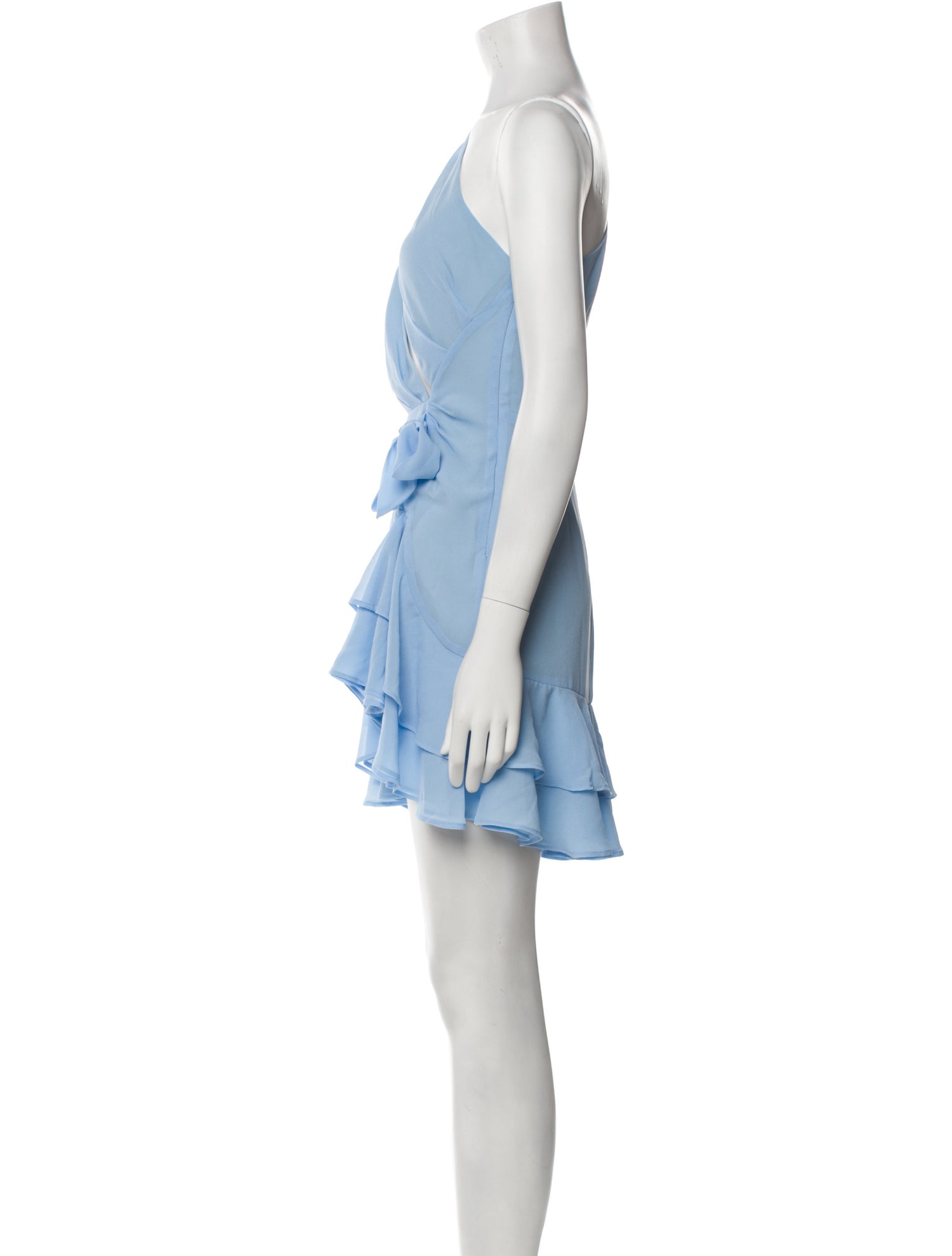 Michael Costello x Revolve One-Shoulder Mini Dress