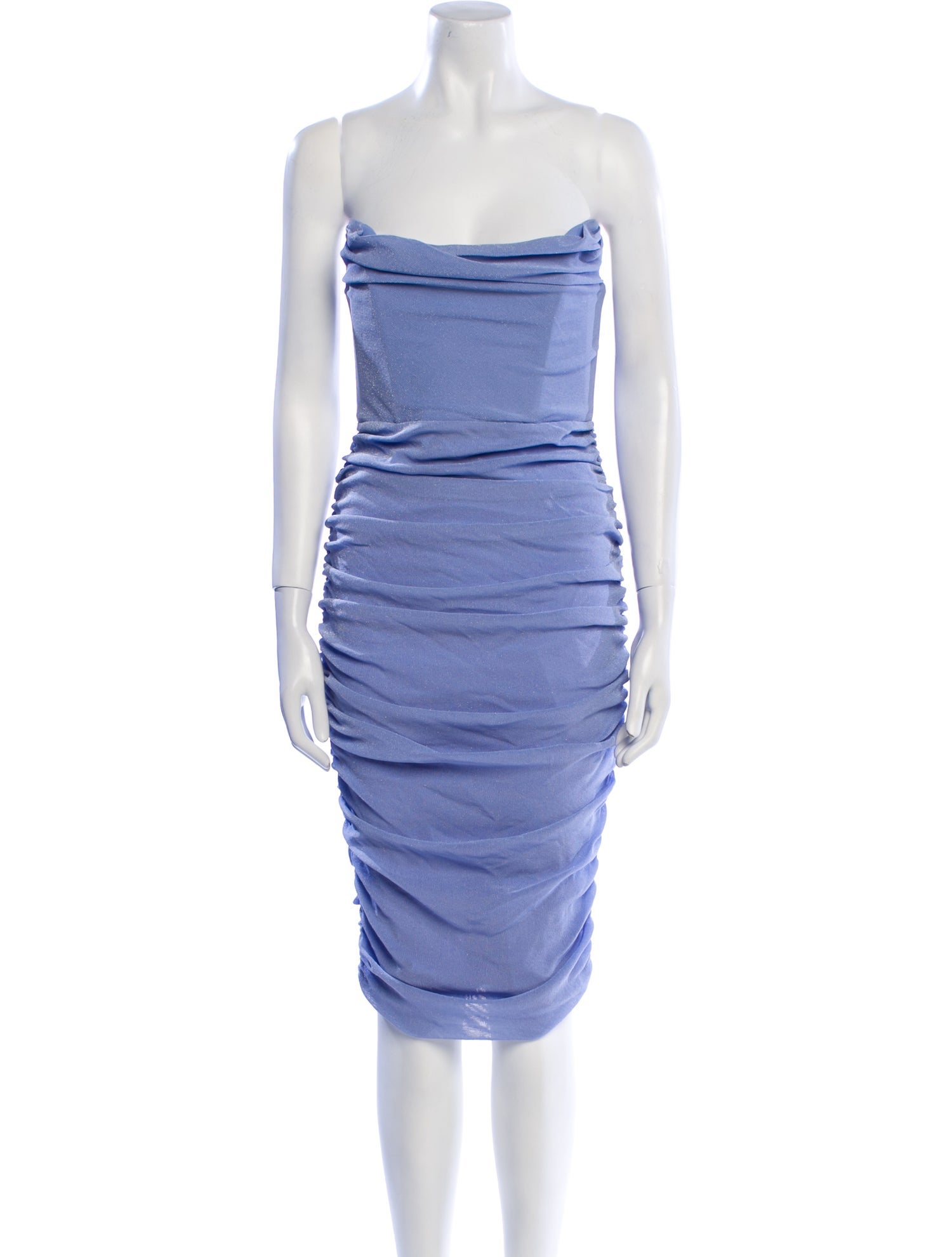 Michael Costello x Revolve One-Shoulder Knee-Length Dress