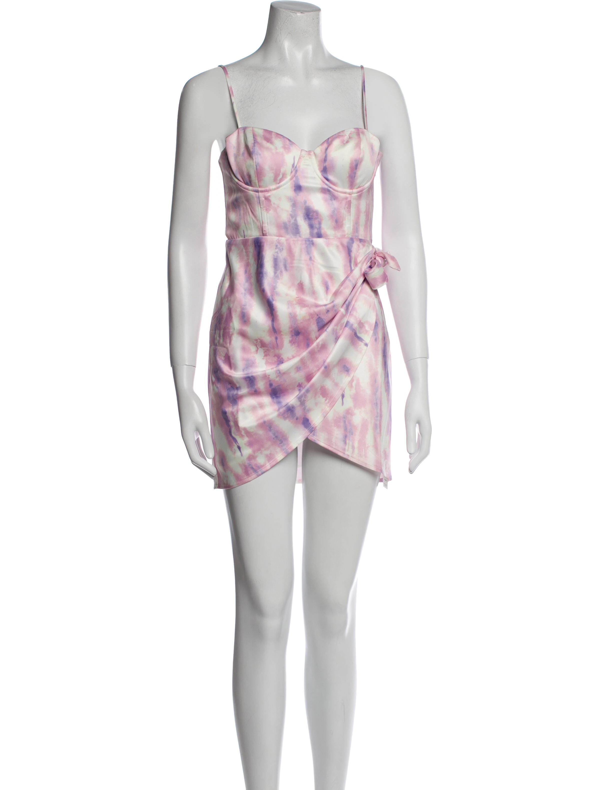 Michael Costello x Revolve Printed Mini Dress