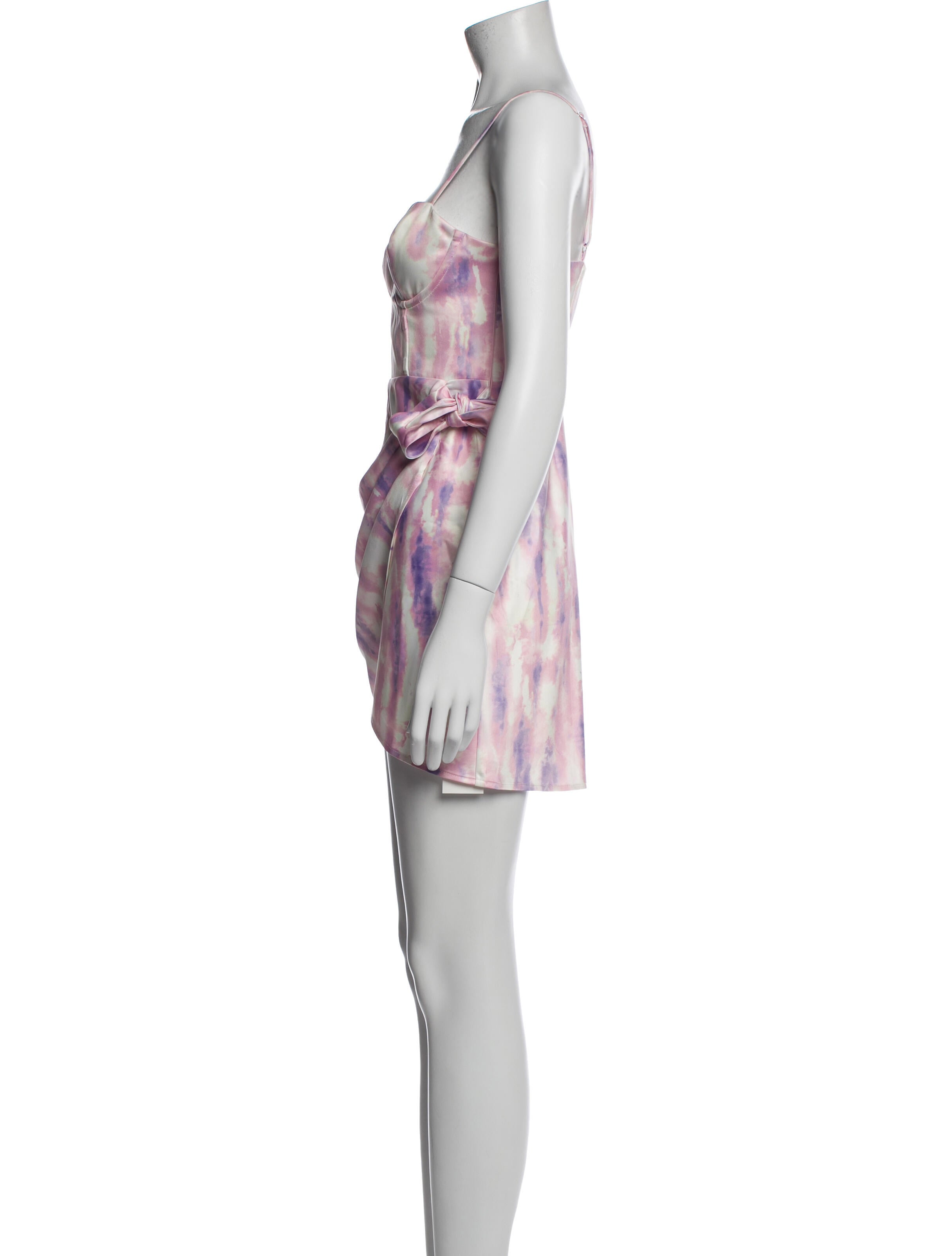 Michael Costello x Revolve Printed Mini Dress