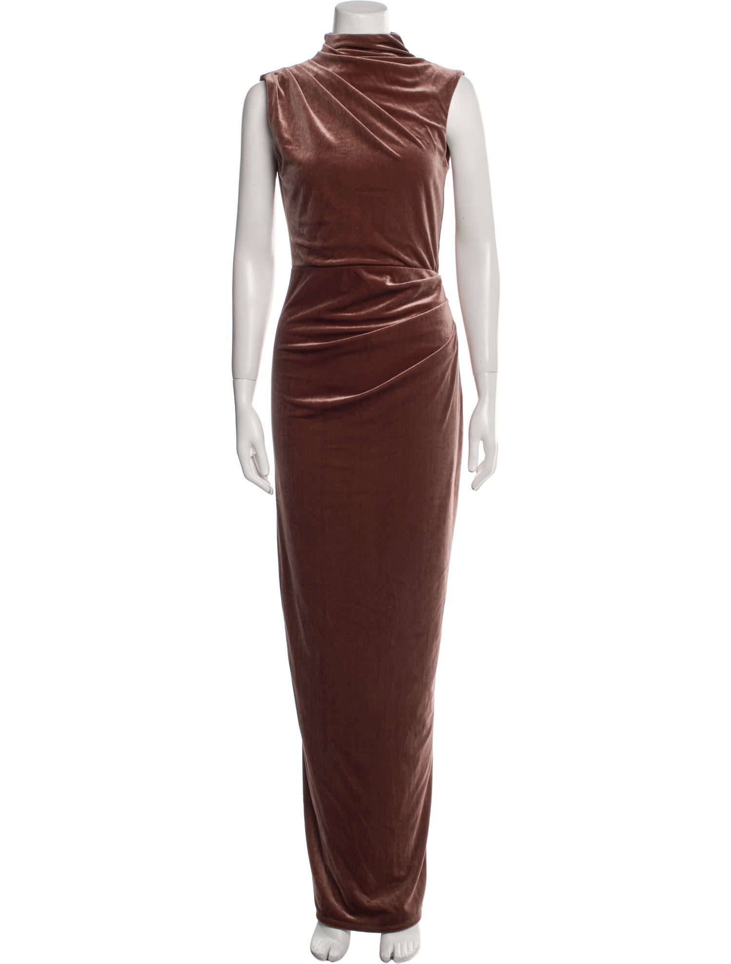 Michael Costello x Revolve Cowl Neck Long Dress