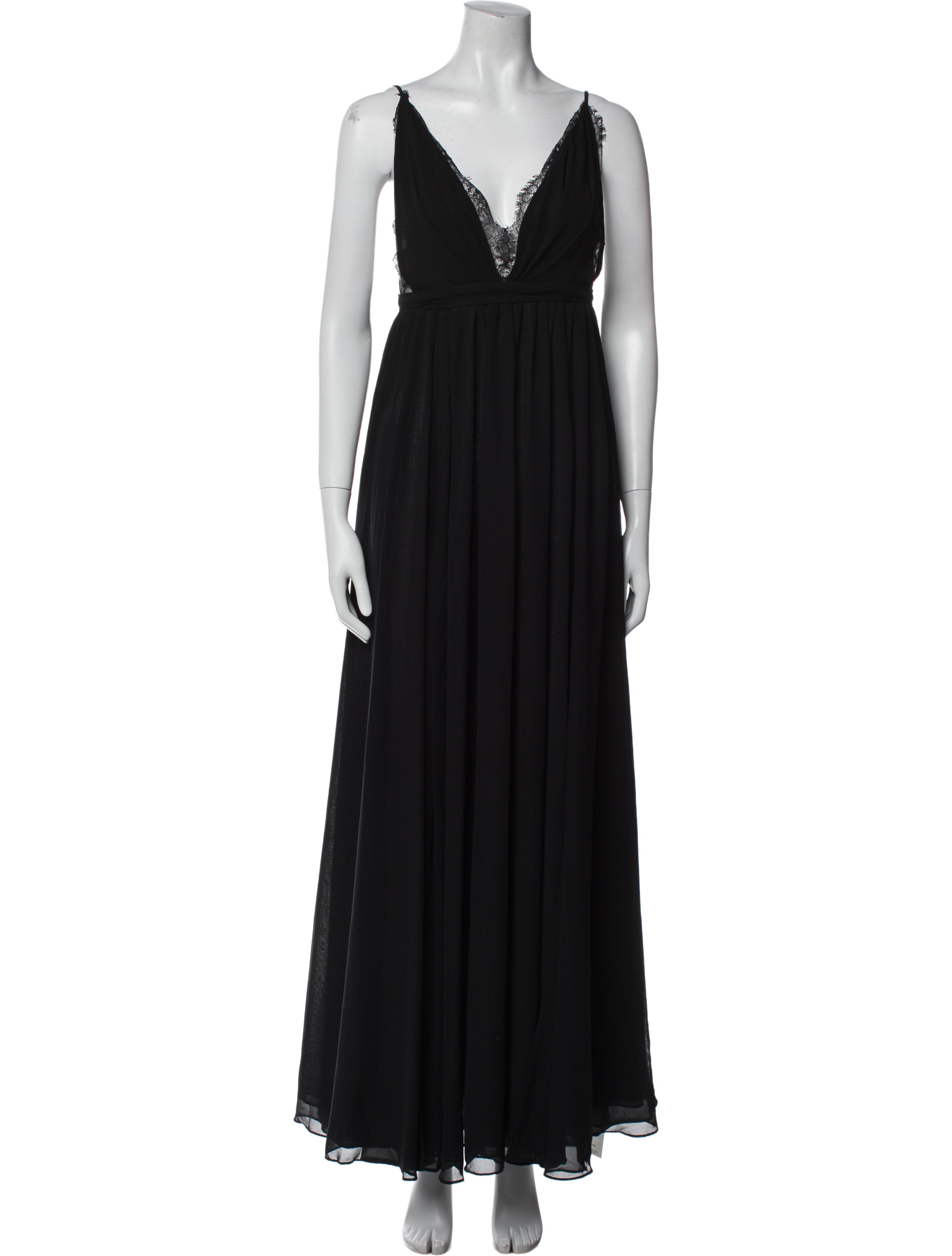 Michael Costello x Revolve V-Neck Long Dress