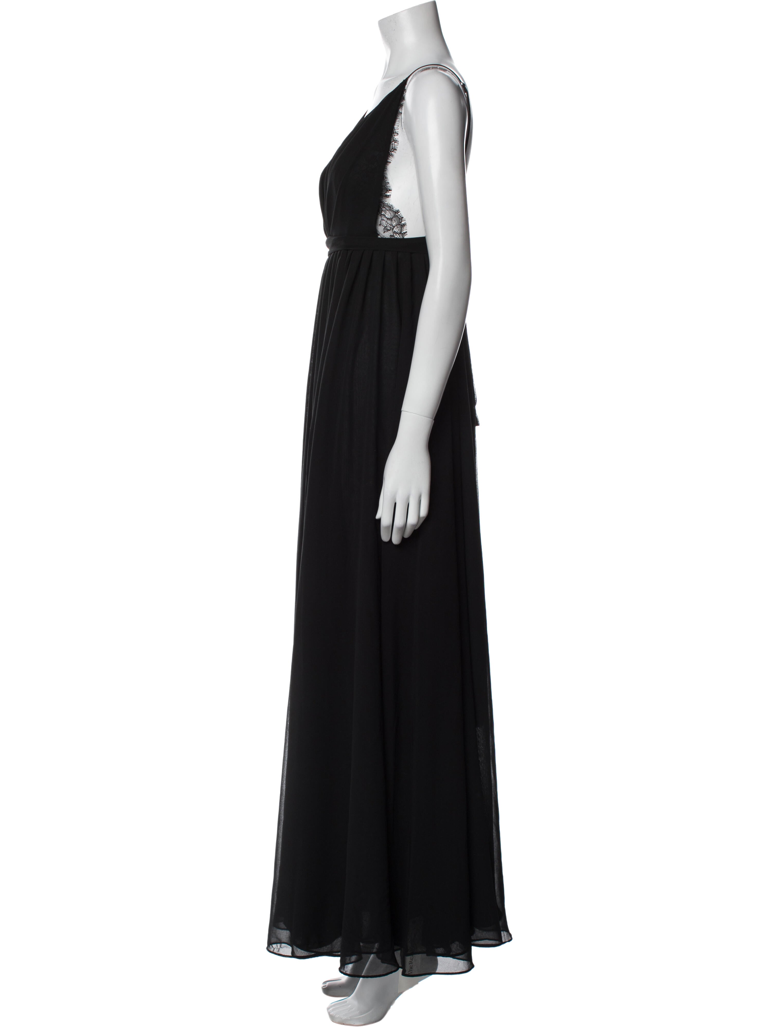 Michael Costello x Revolve V-Neck Long Dress