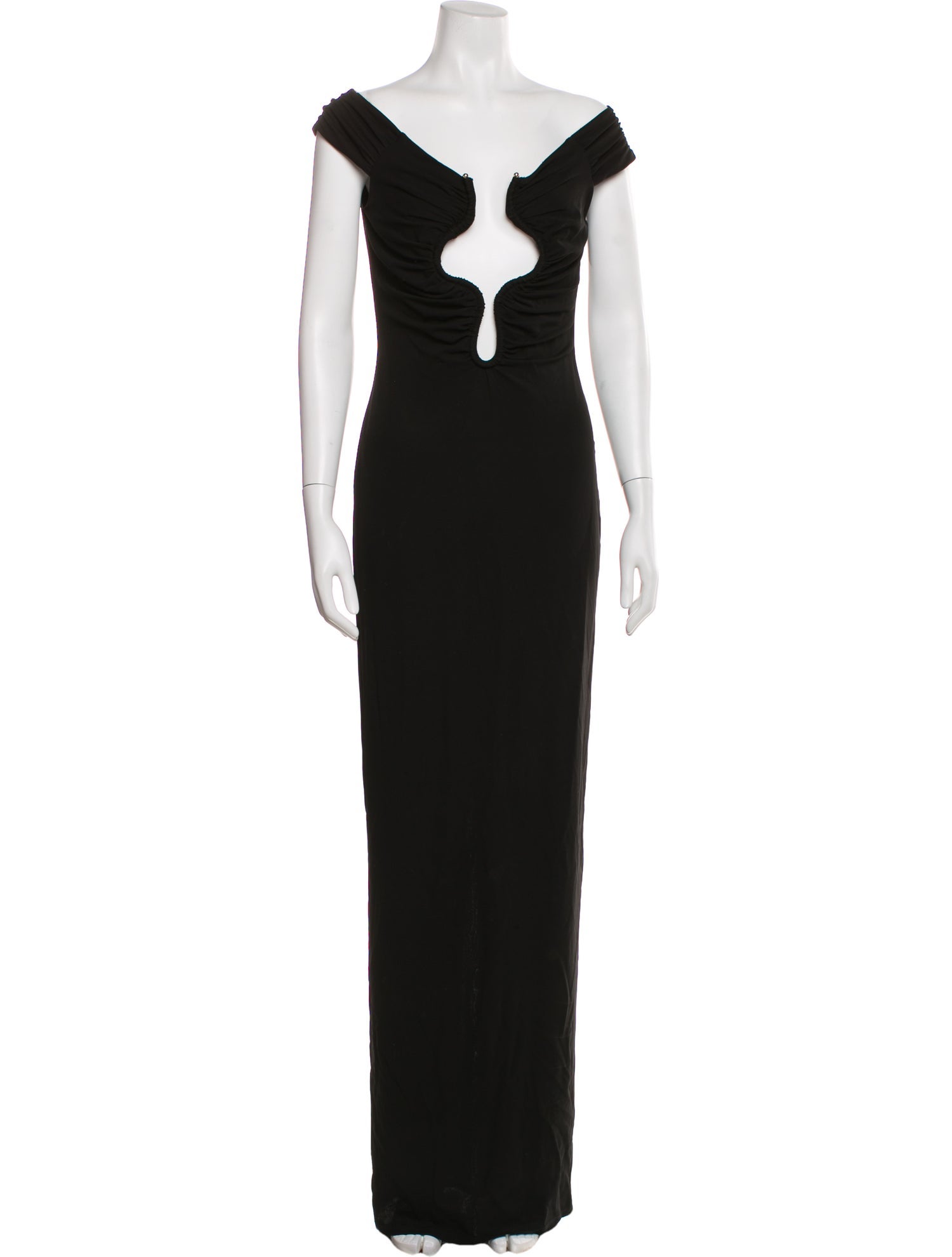 Michael Costello x Revolve Off-The-Shoulder Long Dress