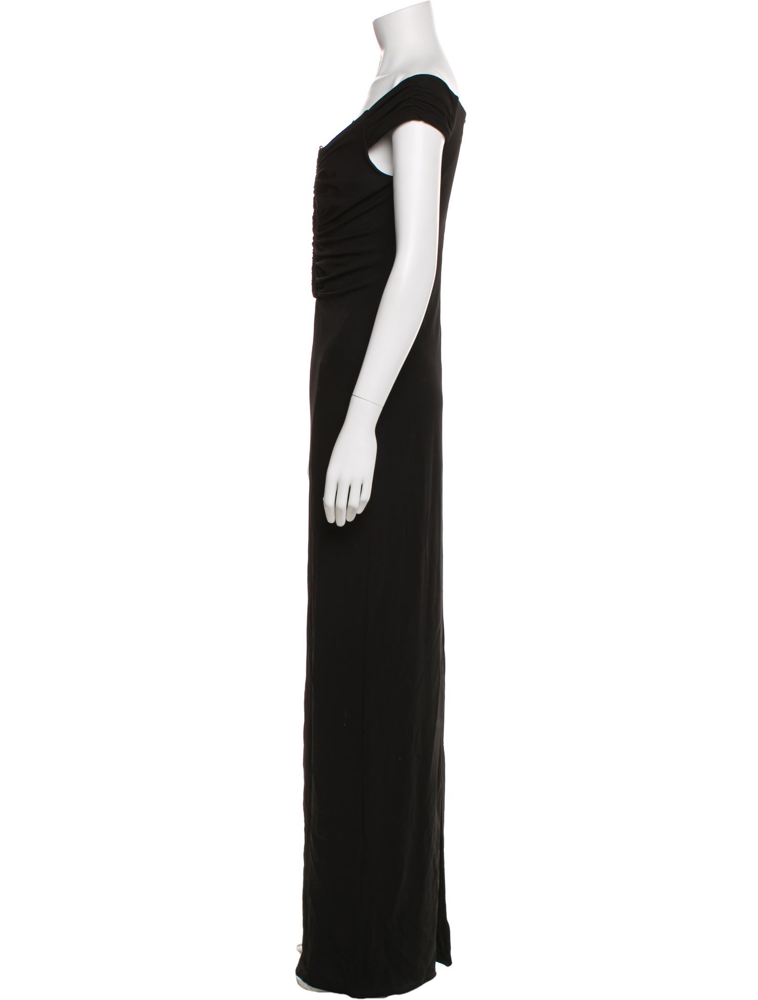Michael Costello x Revolve Off-The-Shoulder Long Dress
