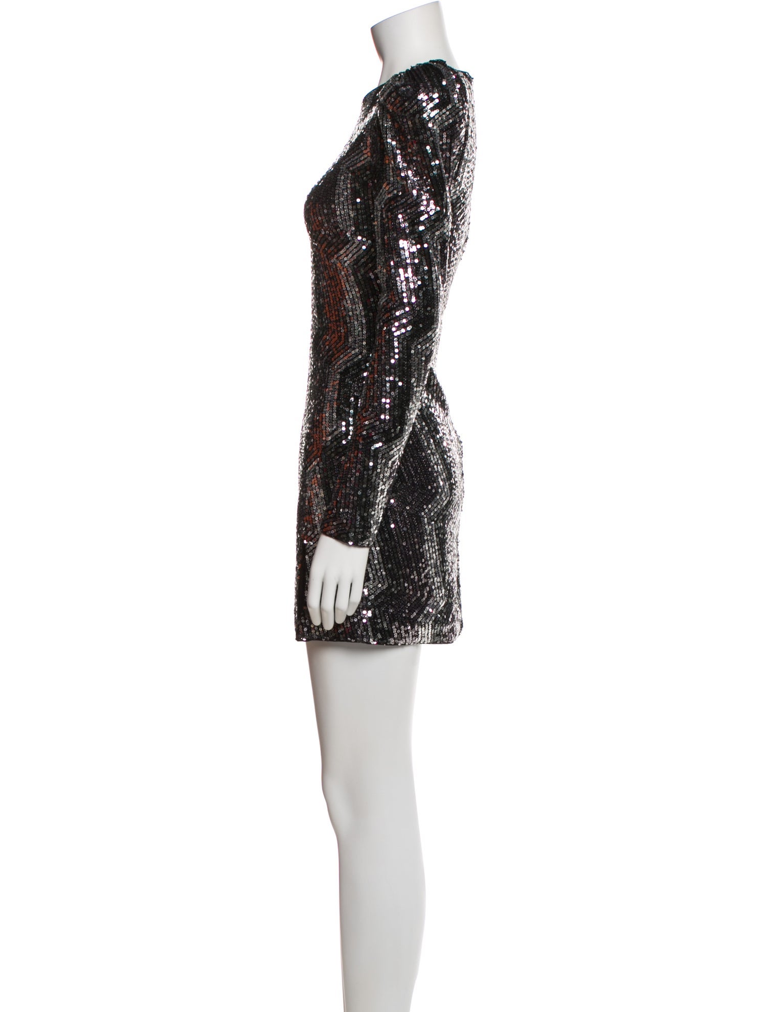 Michael Costello x Revolve Crew Neck Mini Dress