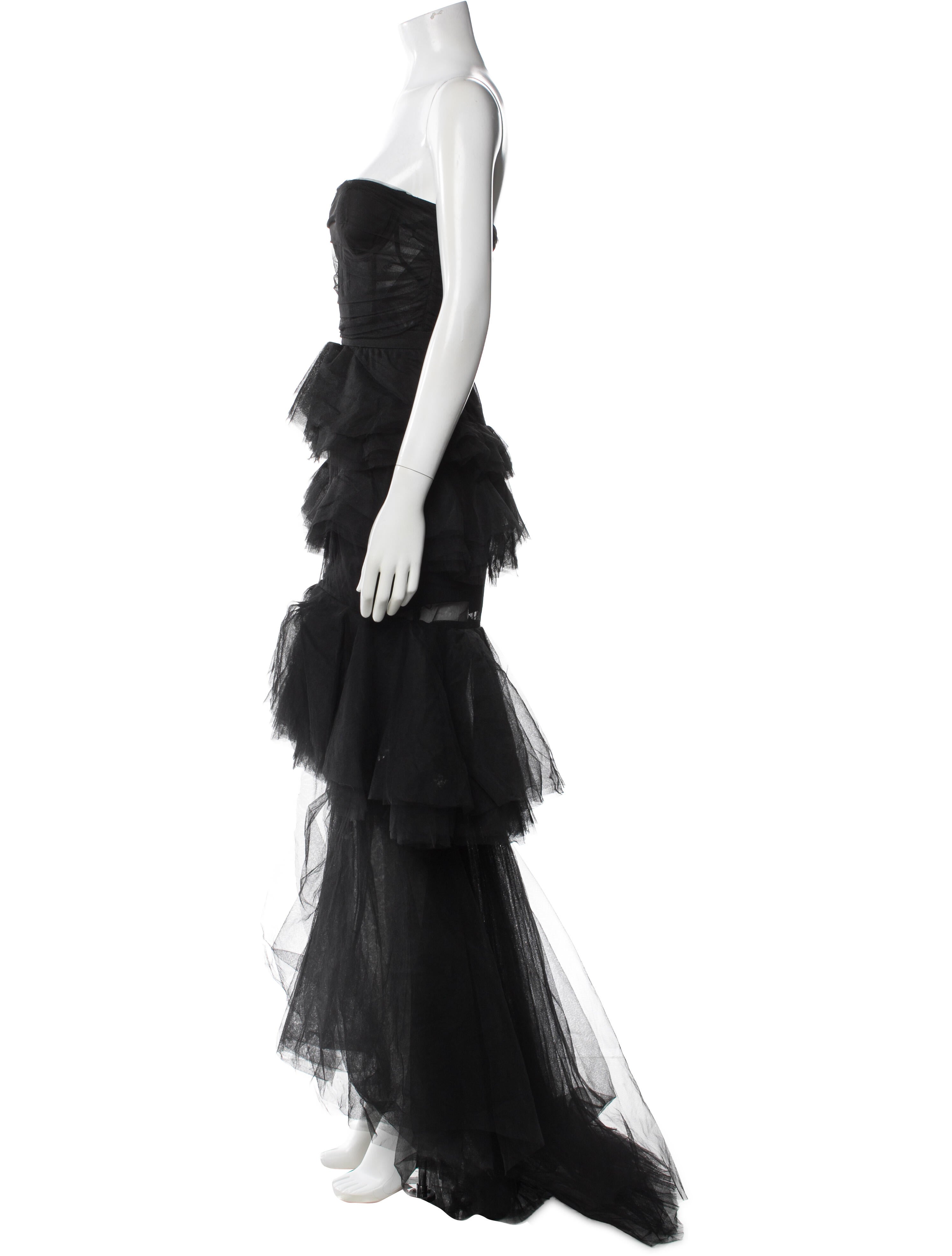 Michael Costello x Revolve Strapless Long Dress