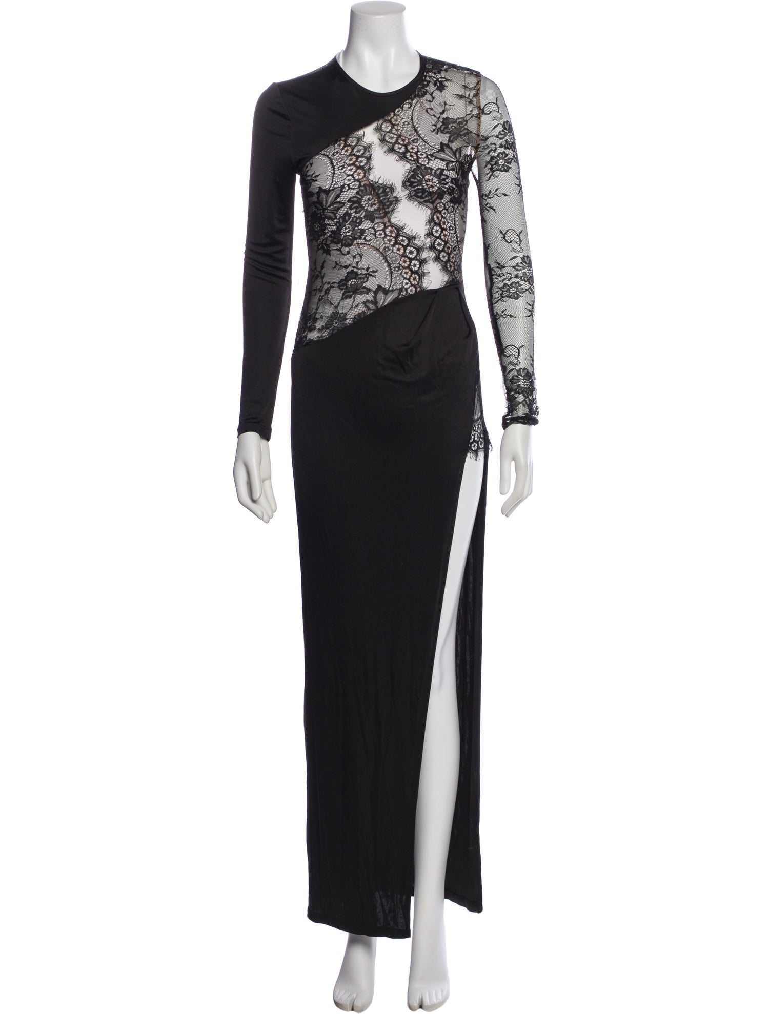 Michael Costello x Revolve Lace Pattern Long Dress