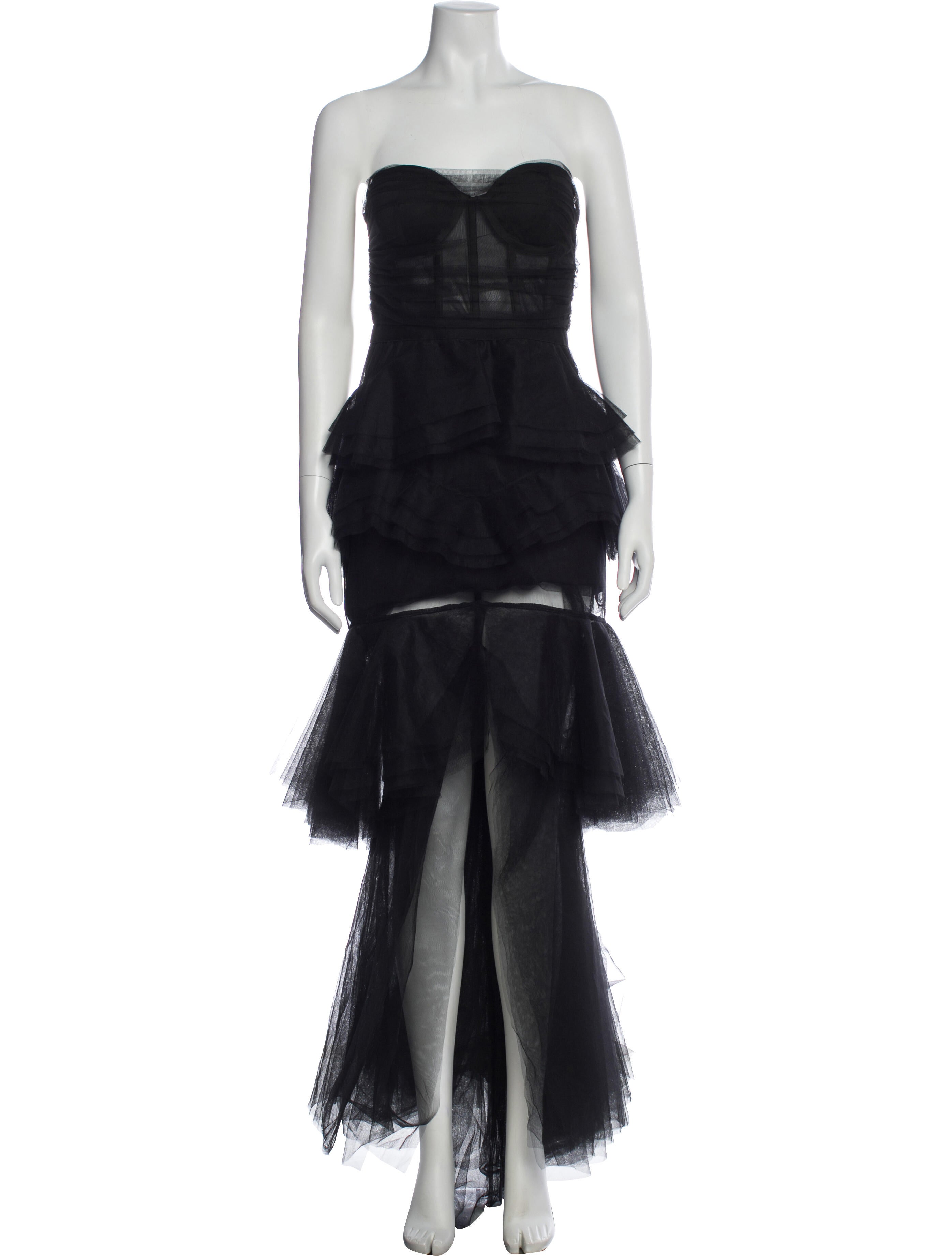 Michael Costello x Revolve Strapless Long Dress