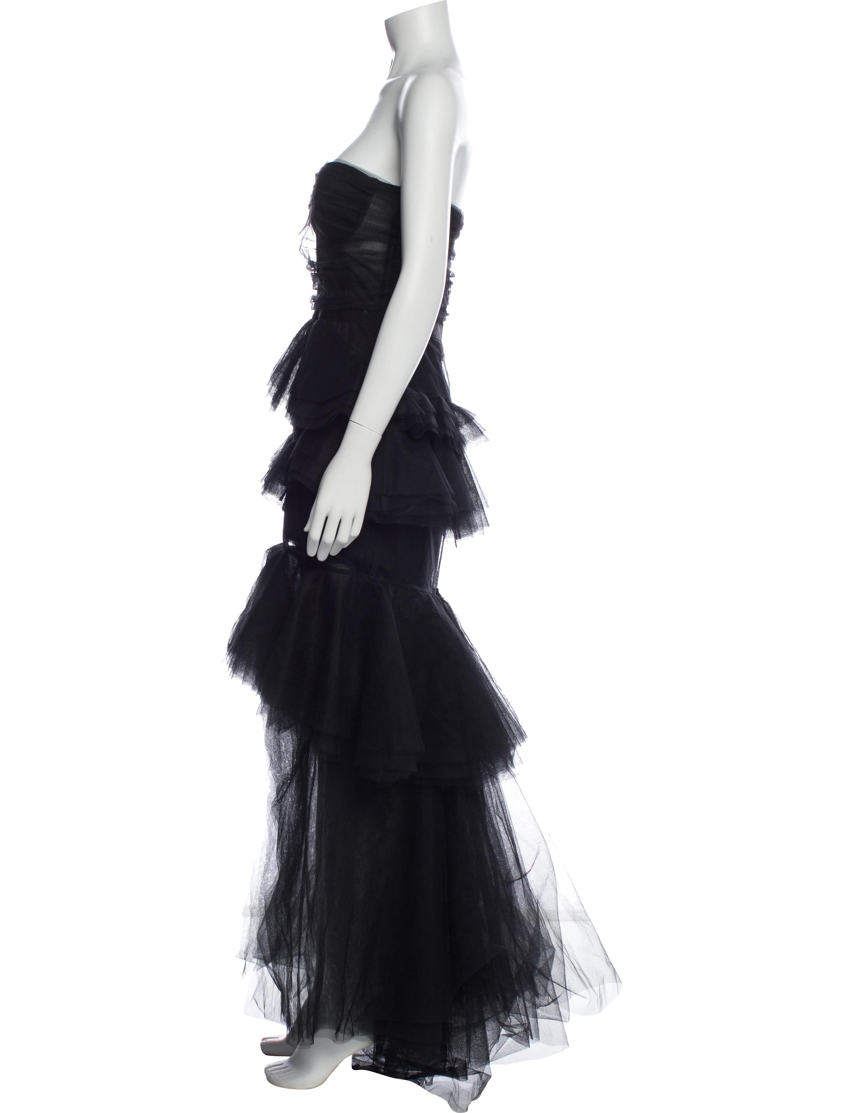 Michael Costello x Revolve Strapless Long Dress