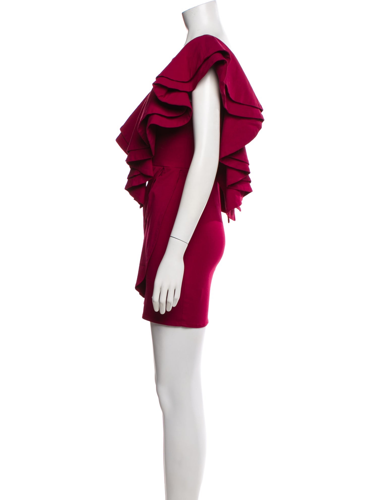 Michael Costello x Revolve V-Neck Mini Dress