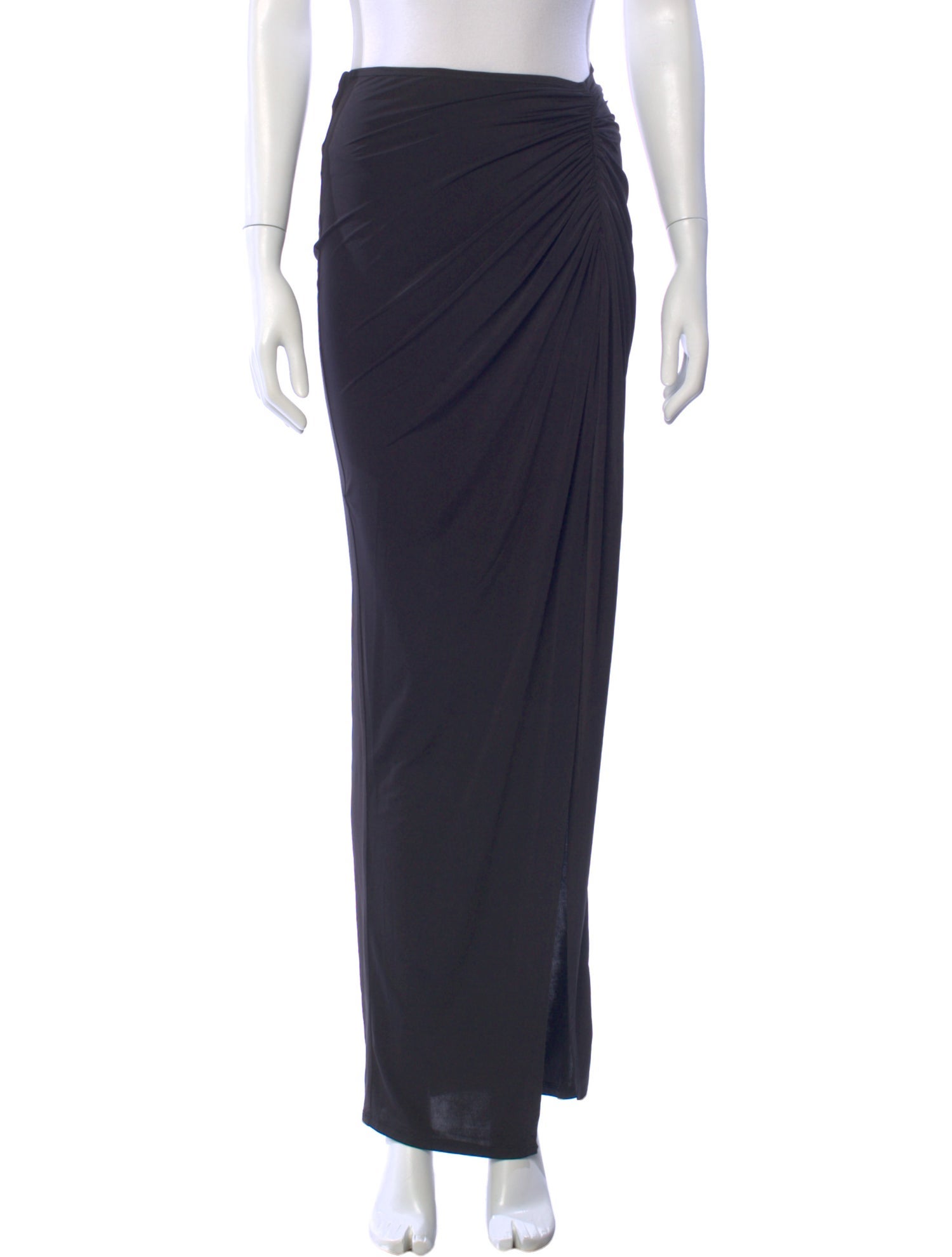Michael Costello x Revolve Pleated Accents Long Skirt