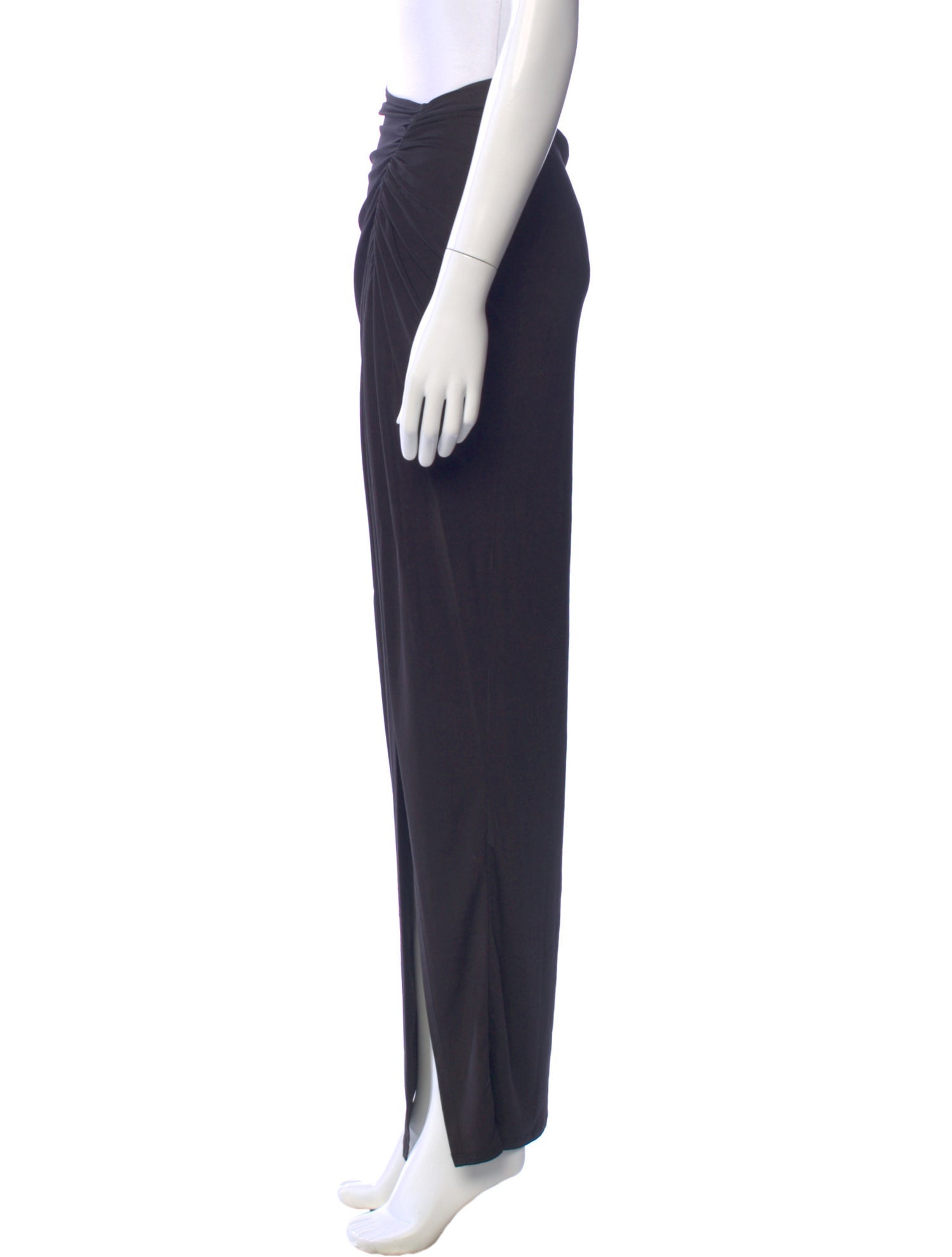 Michael Costello x Revolve Pleated Accents Long Skirt