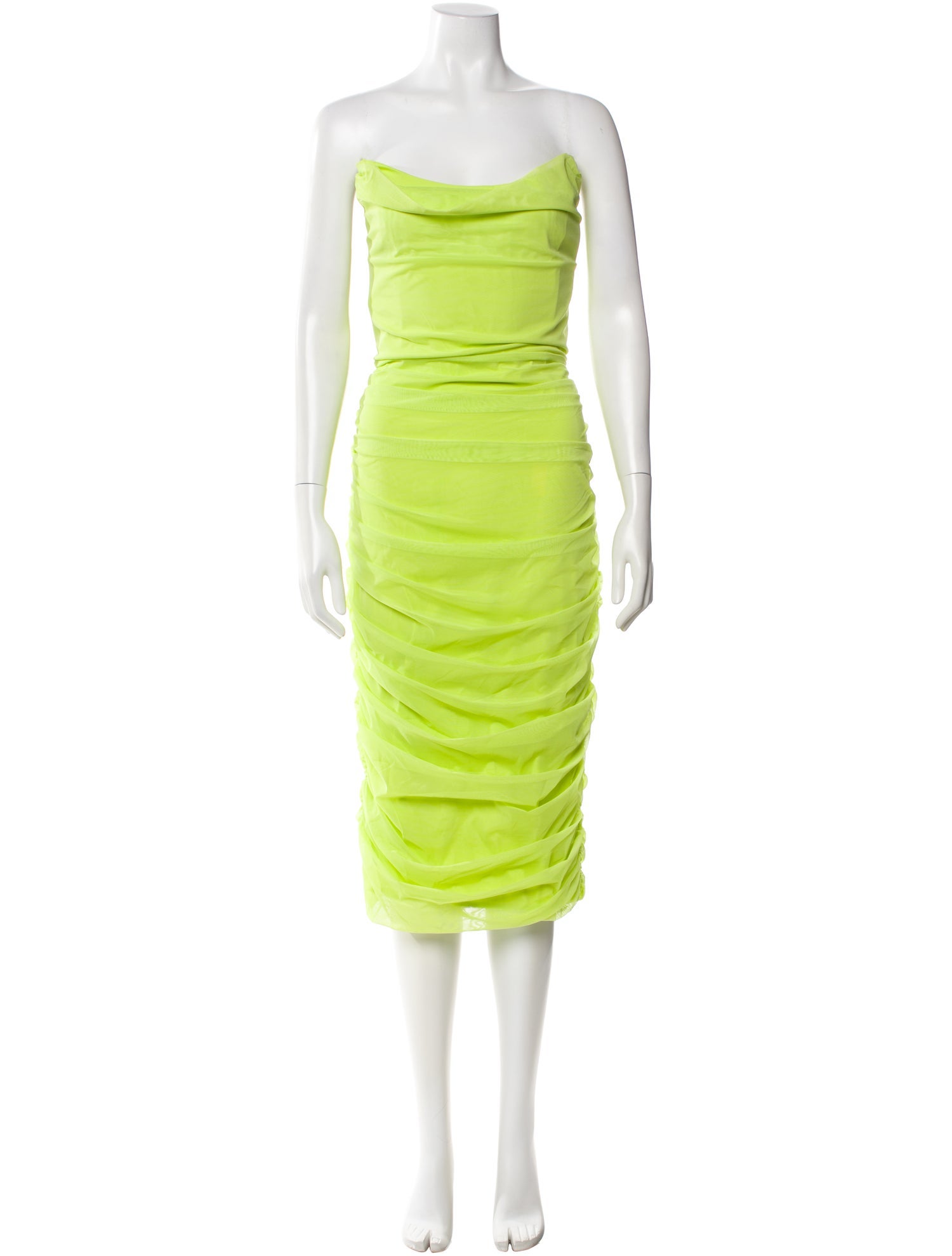 Michael Costello x Revolve Strapless Knee-Length Dress