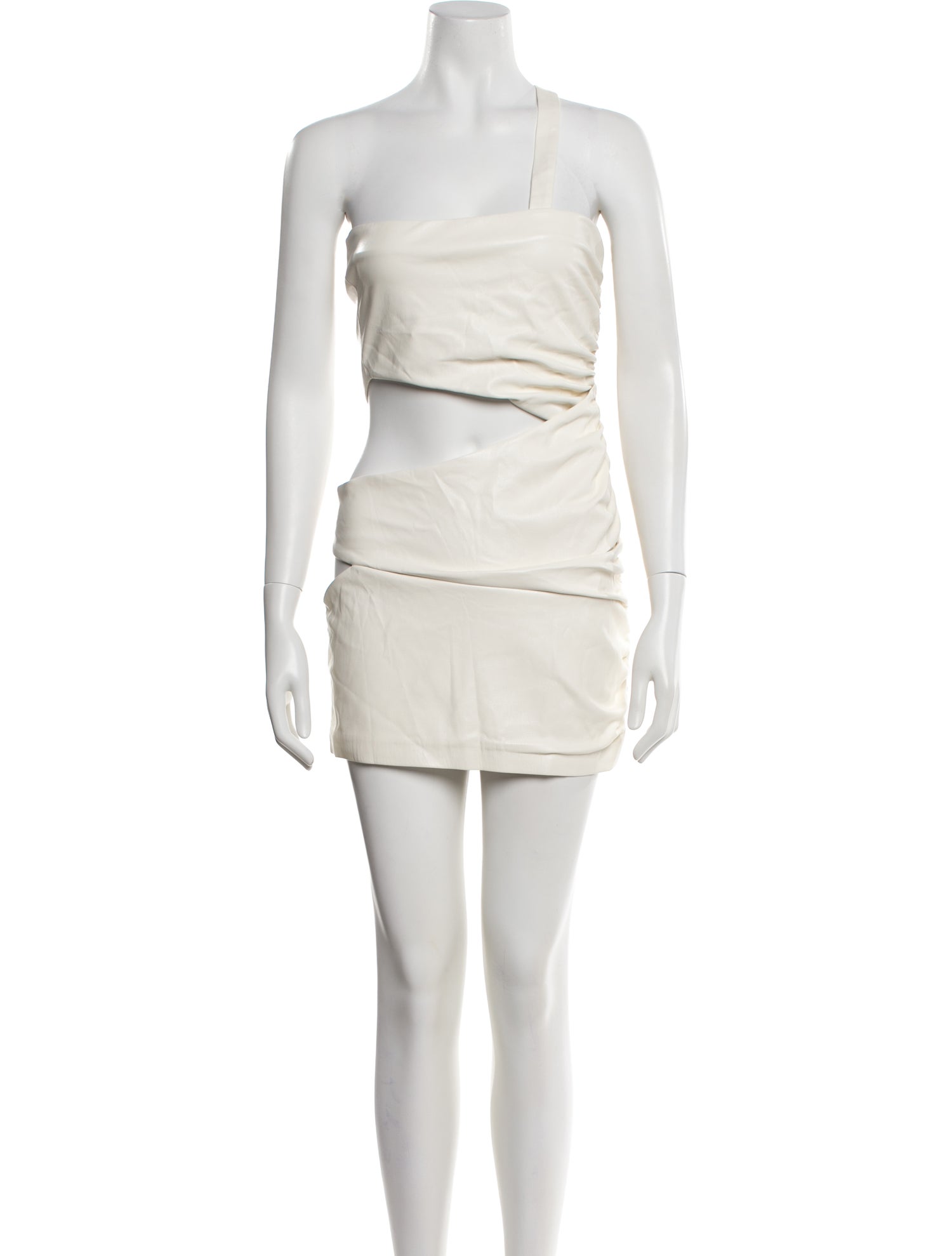 Michael Costello x Revolve One-Shoulder Mini Dress