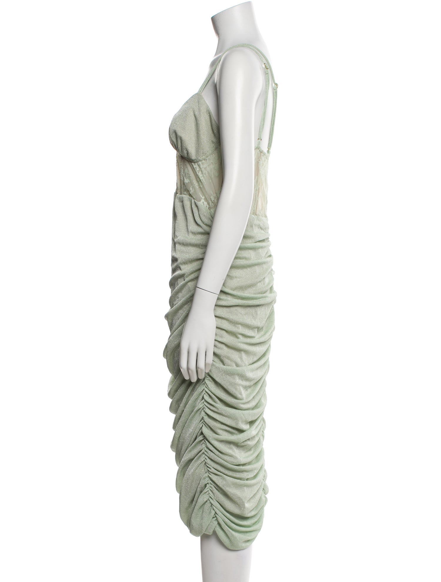 Michael Costello x Revolve V-Neck Midi Length Dress