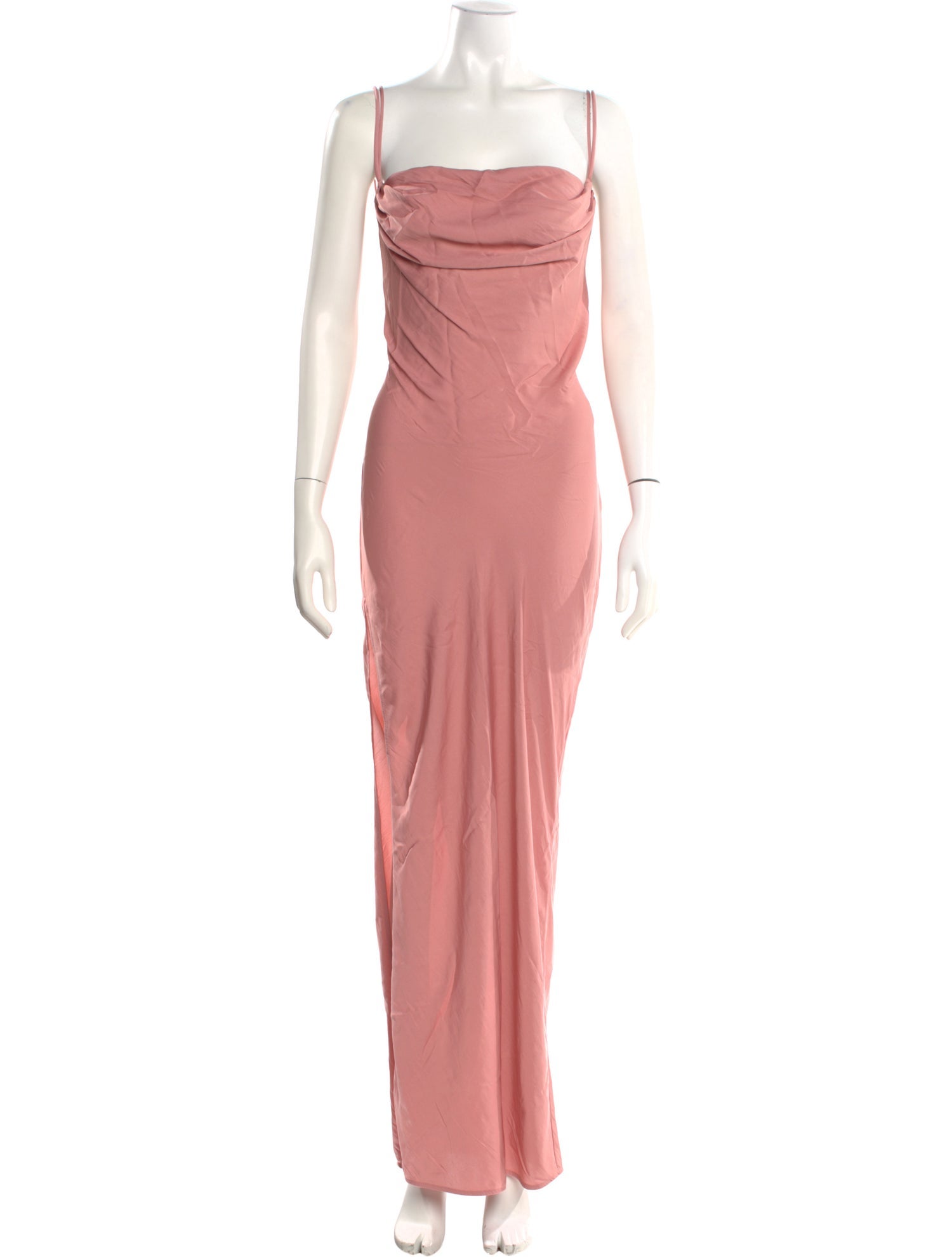 Michael Costello x Revolve Square Neckline Long Dress