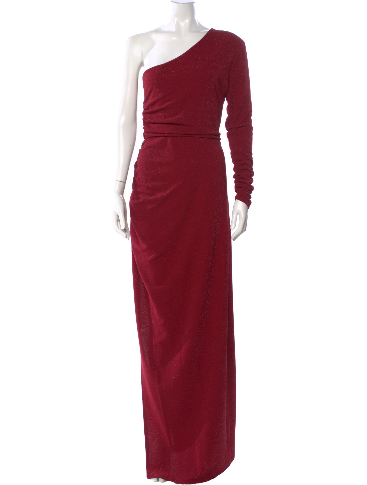 Michael Costello x Revolve One-Shoulder Long Dress