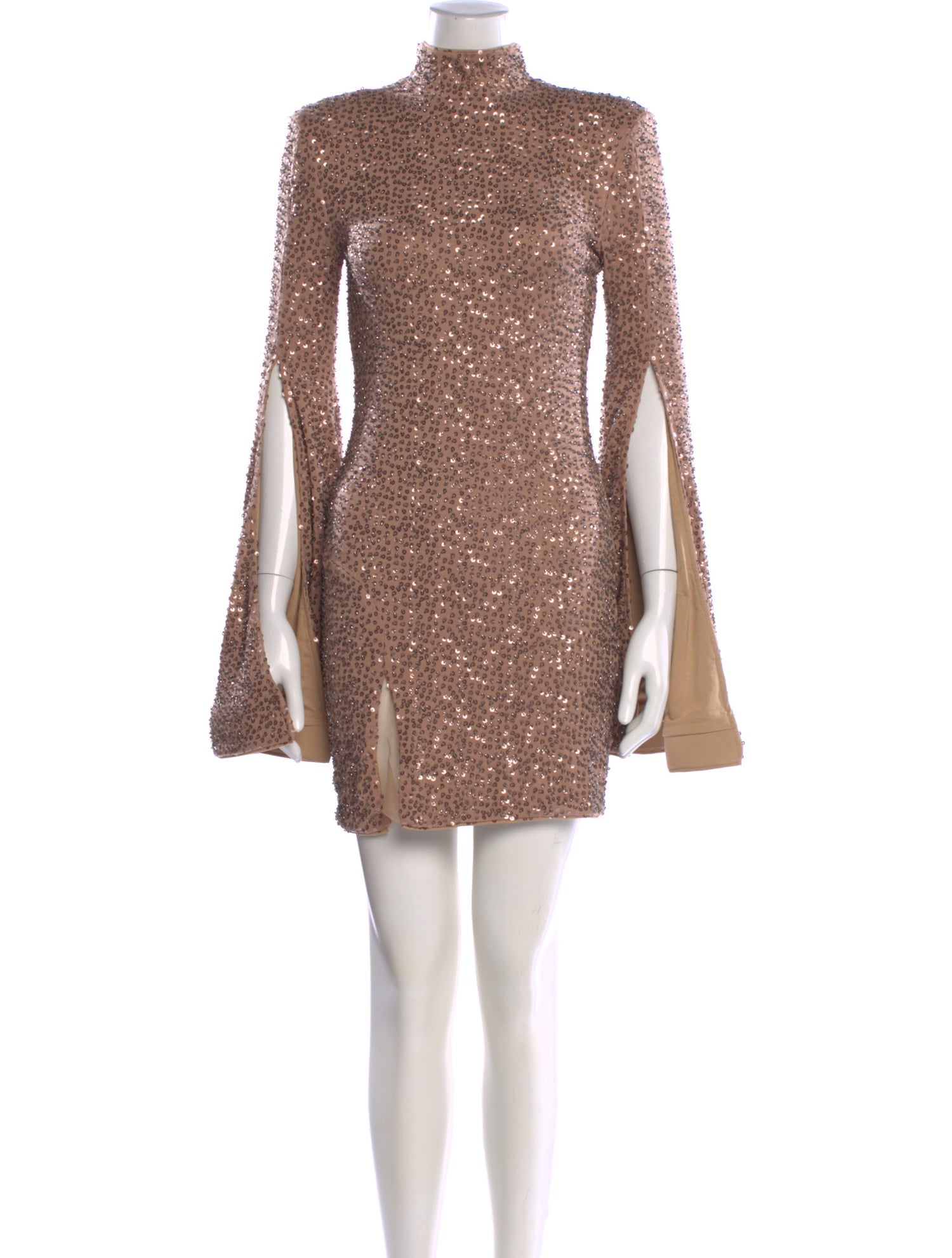 Michael Costello x Revolve Turtleneck Mini Dress