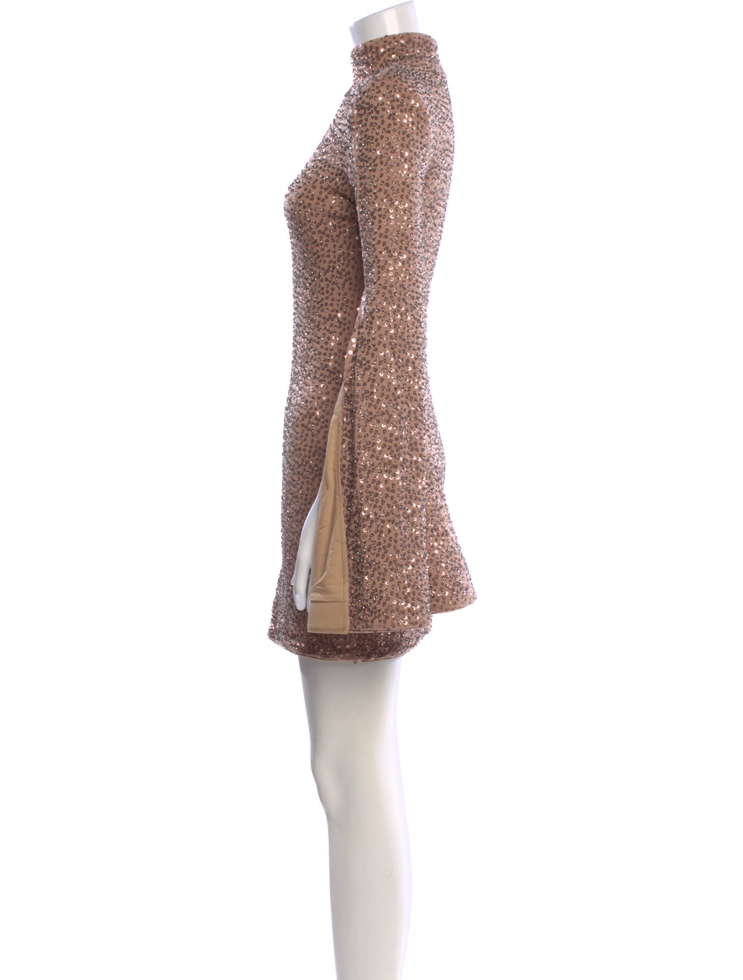 Michael Costello x Revolve Turtleneck Mini Dress