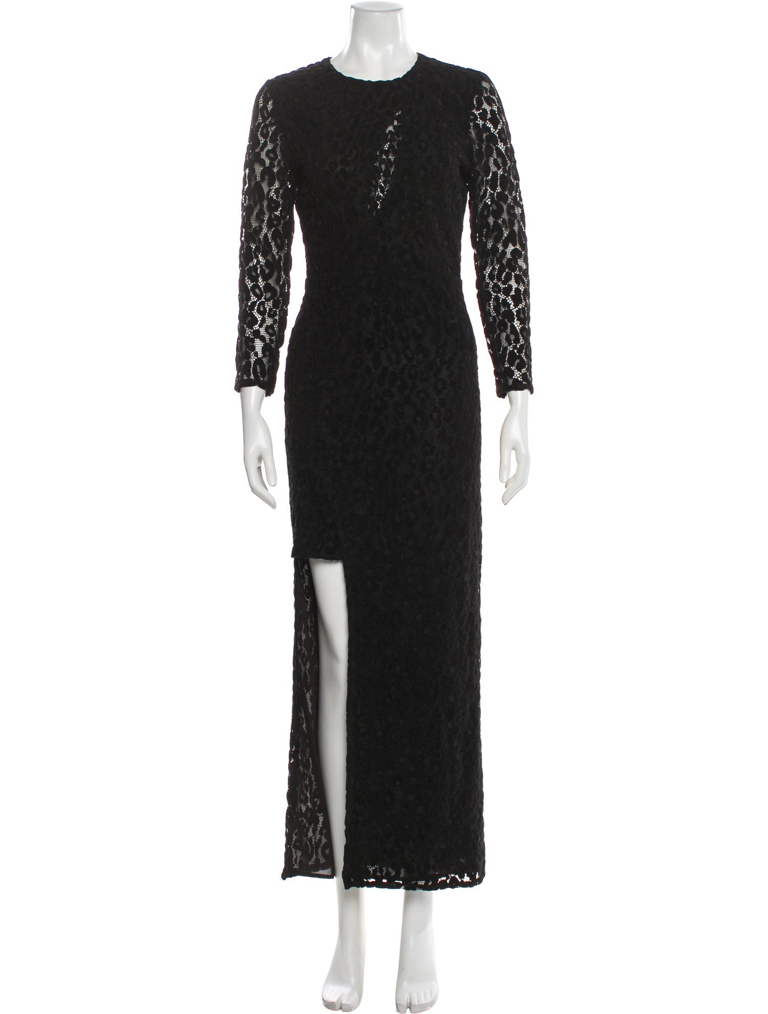 Michael Costello x Revolve Lace Pattern Long Dress