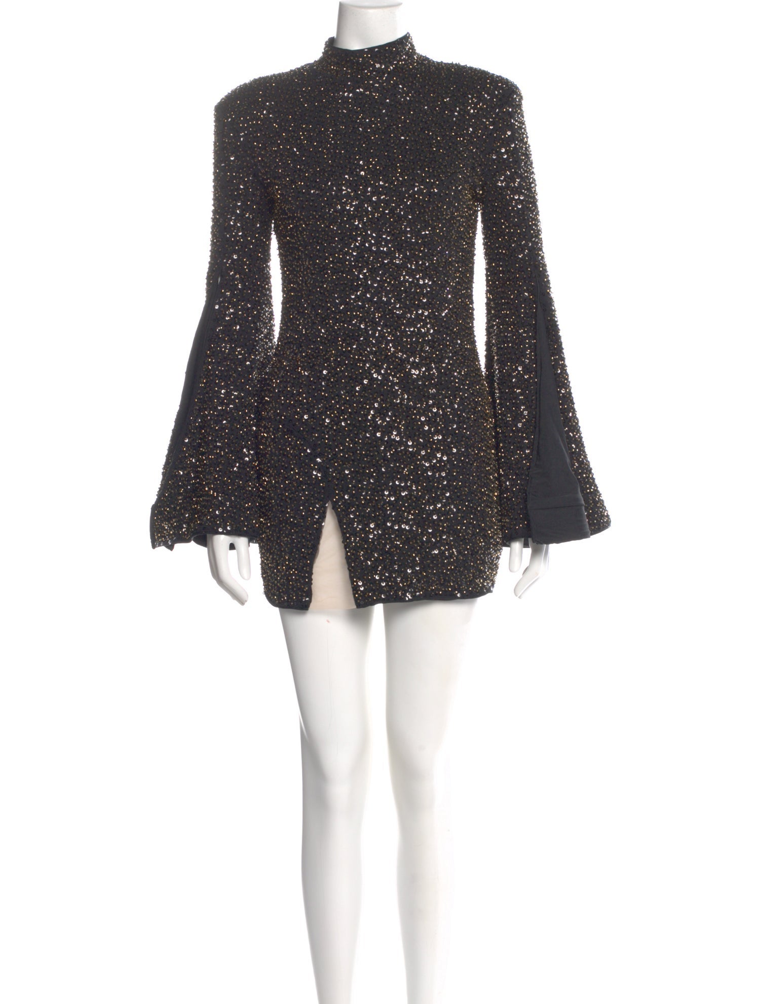 Michael Costello x Revolve Turtleneck Mini Dress