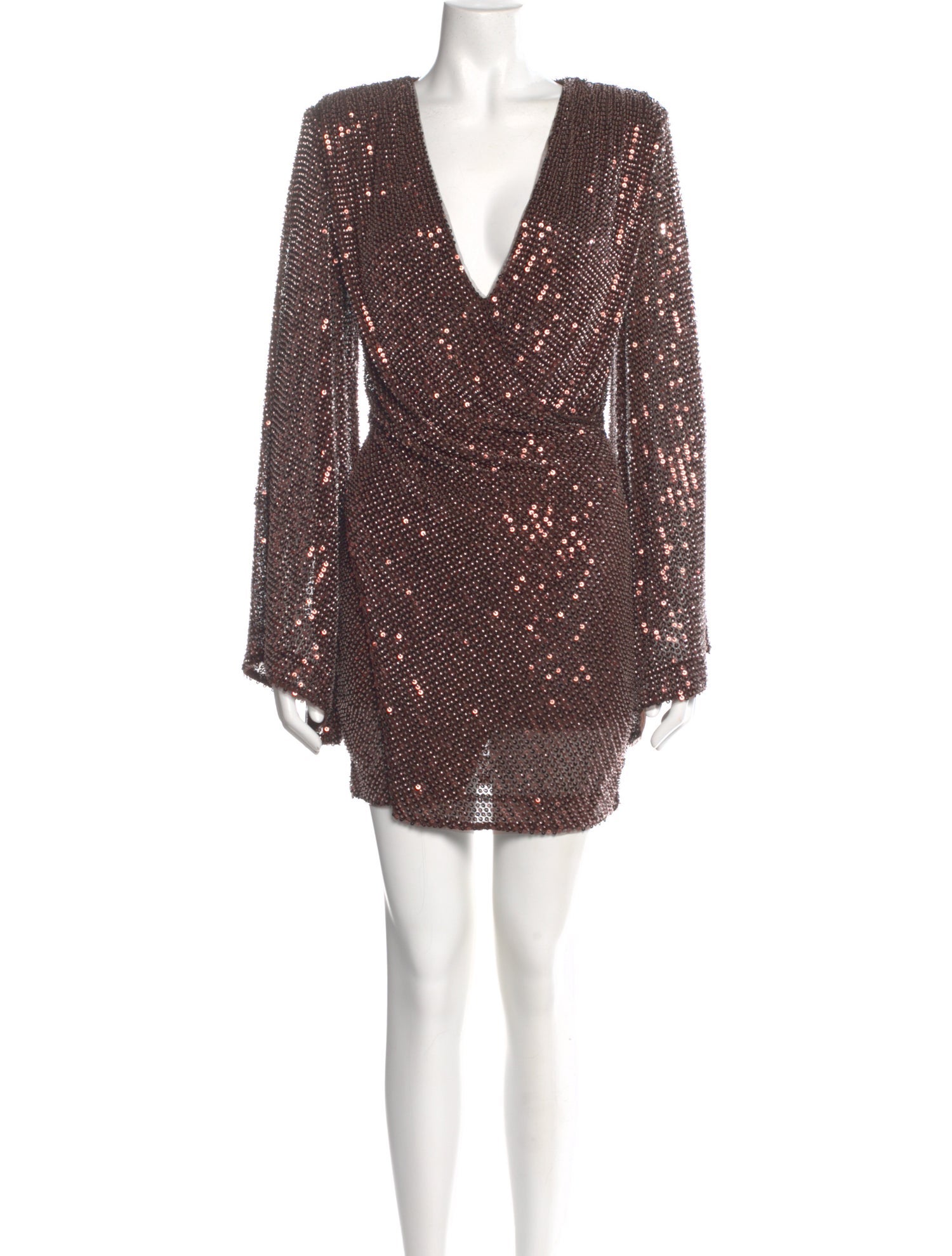 Michael Costello x Revolve Printed Mini Dress w/ Tags