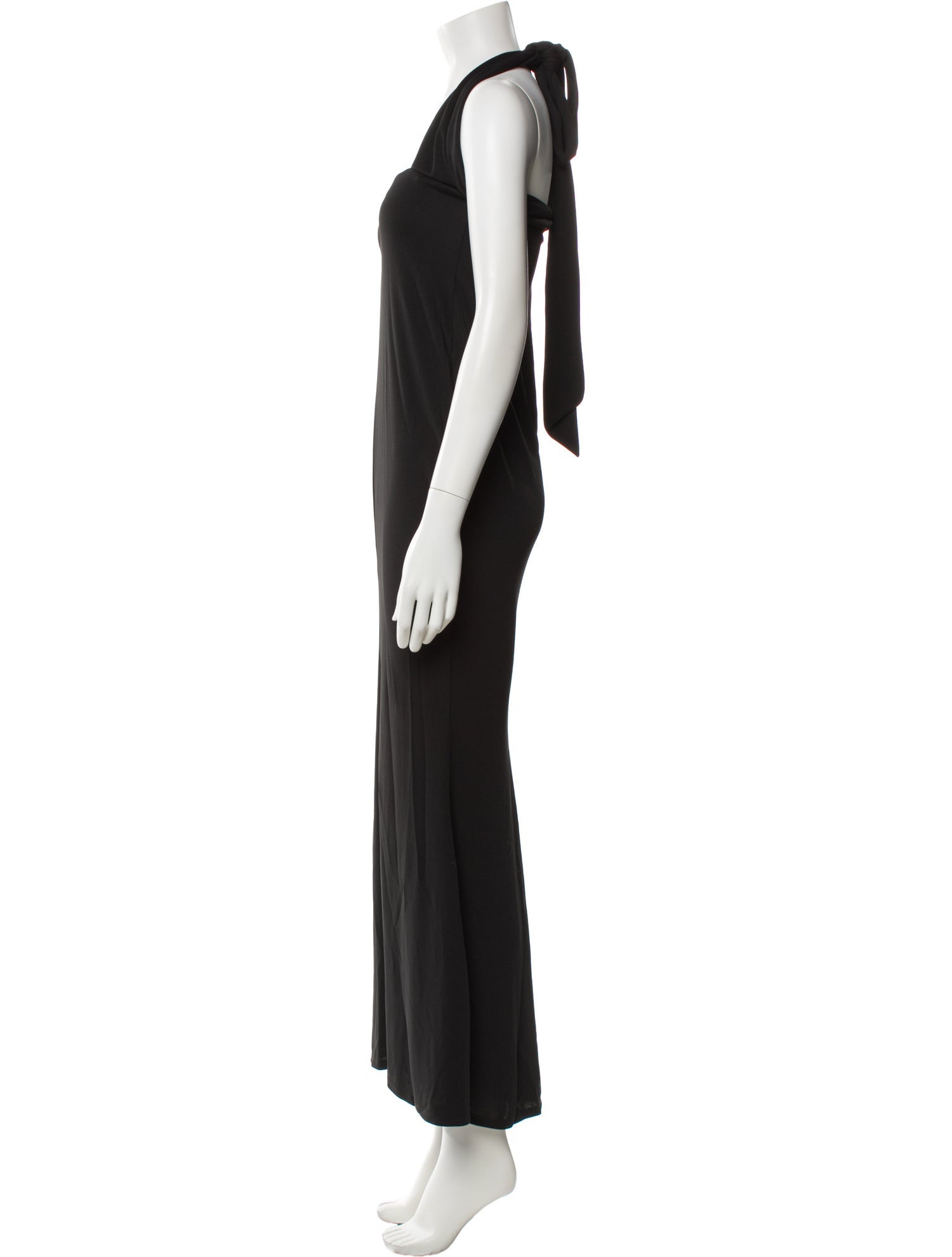 Michael Costello x Revolve Halterneck Long Dress