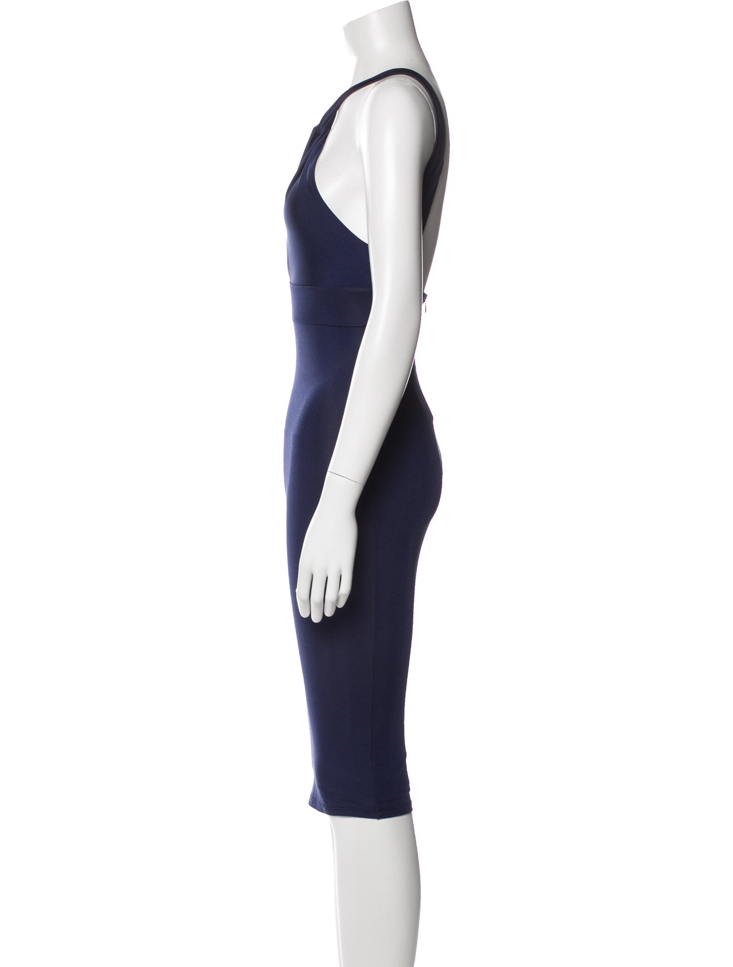 Michael Costello x Revolve V-Neck Knee-Length Dress w/ Tags