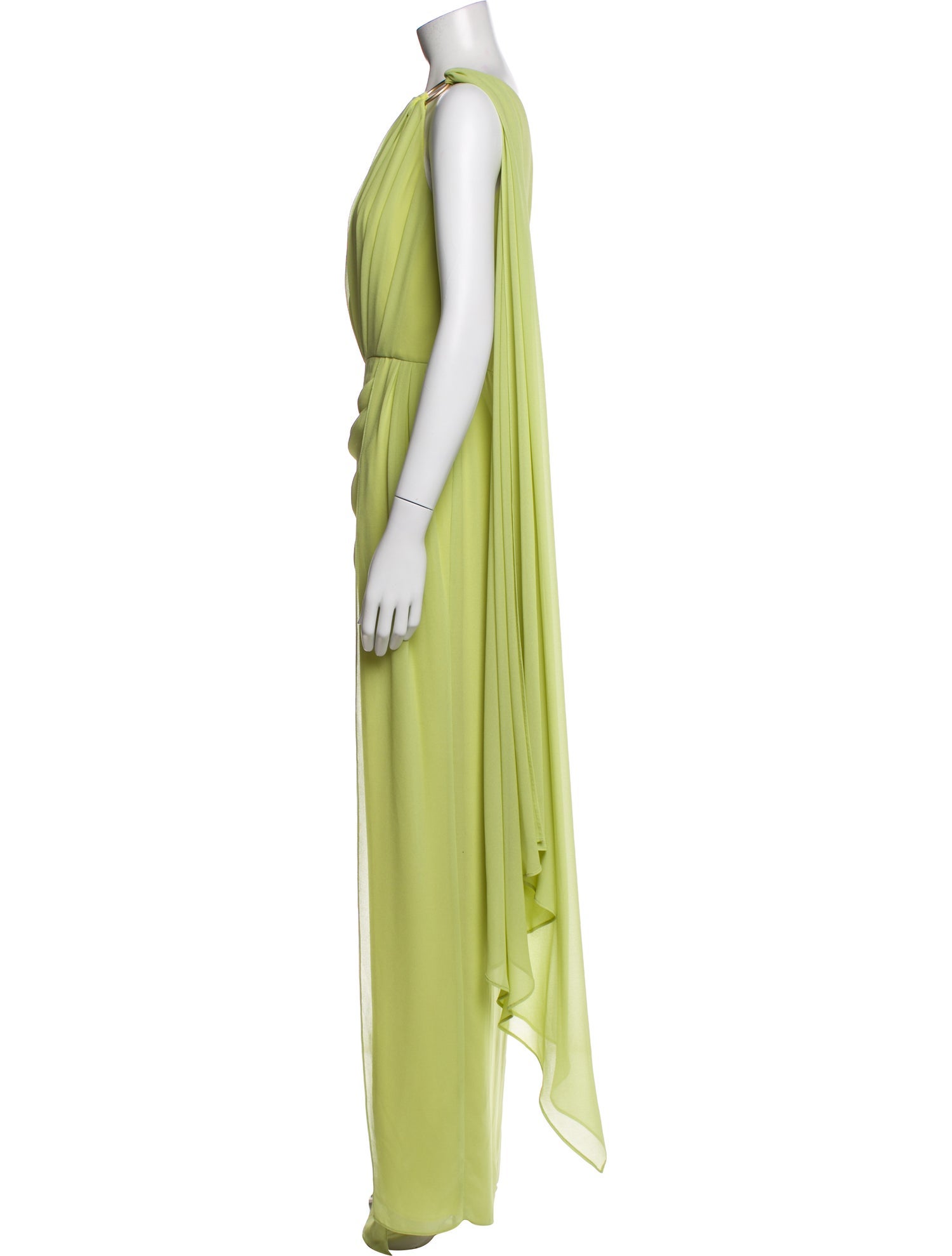Michael Costello x Revolve One-Shoulder Long Dress