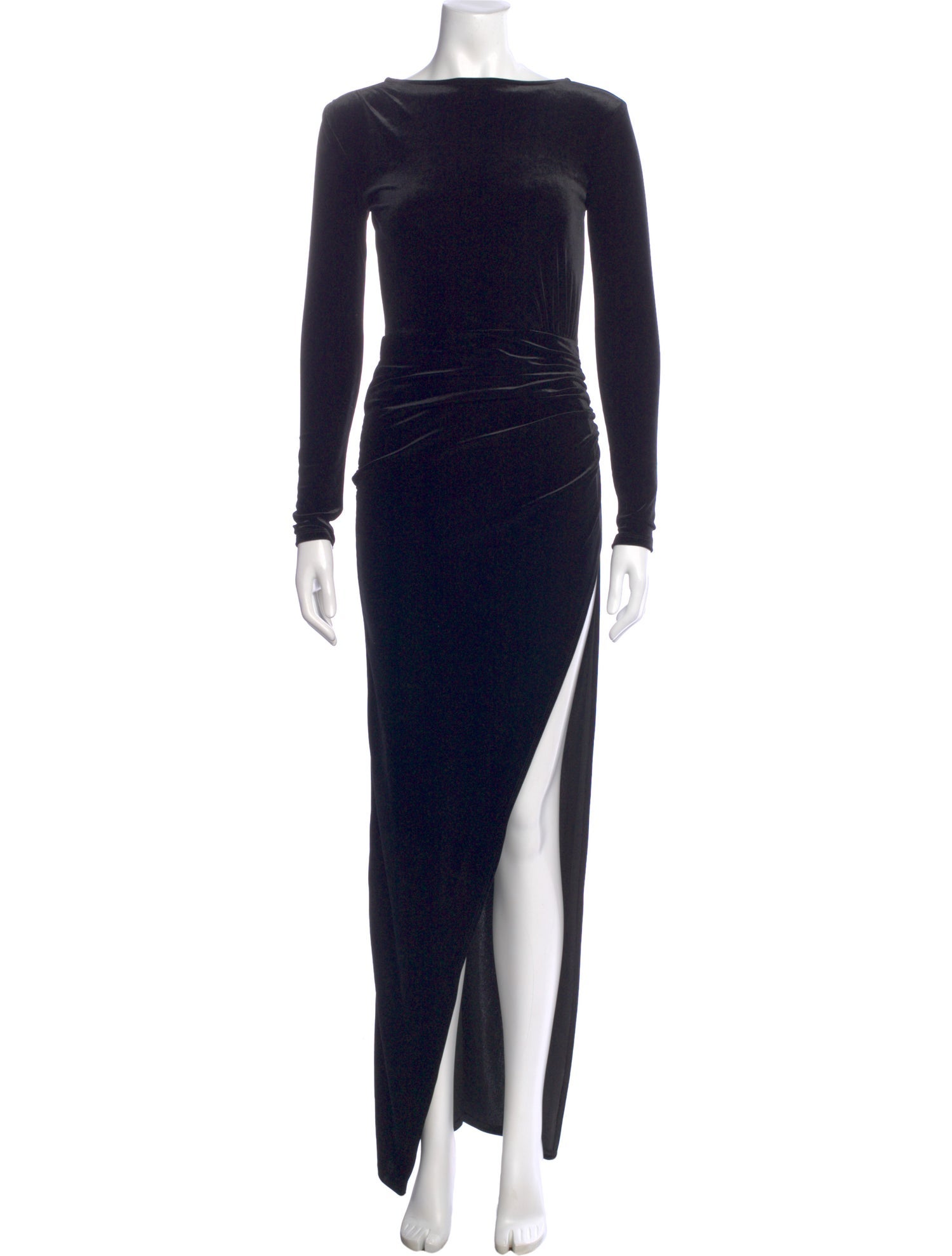 Michael Costello x Revolve Bateau Neckline Long Dress w/ Tags