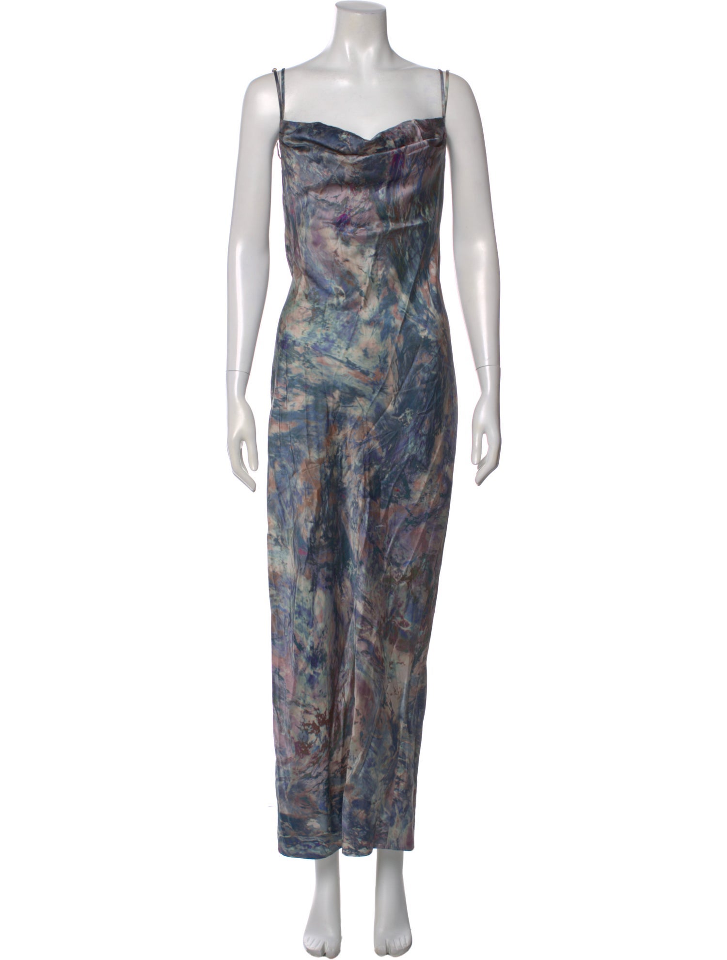 Michael Costello x Revolve Printed Long Dress
