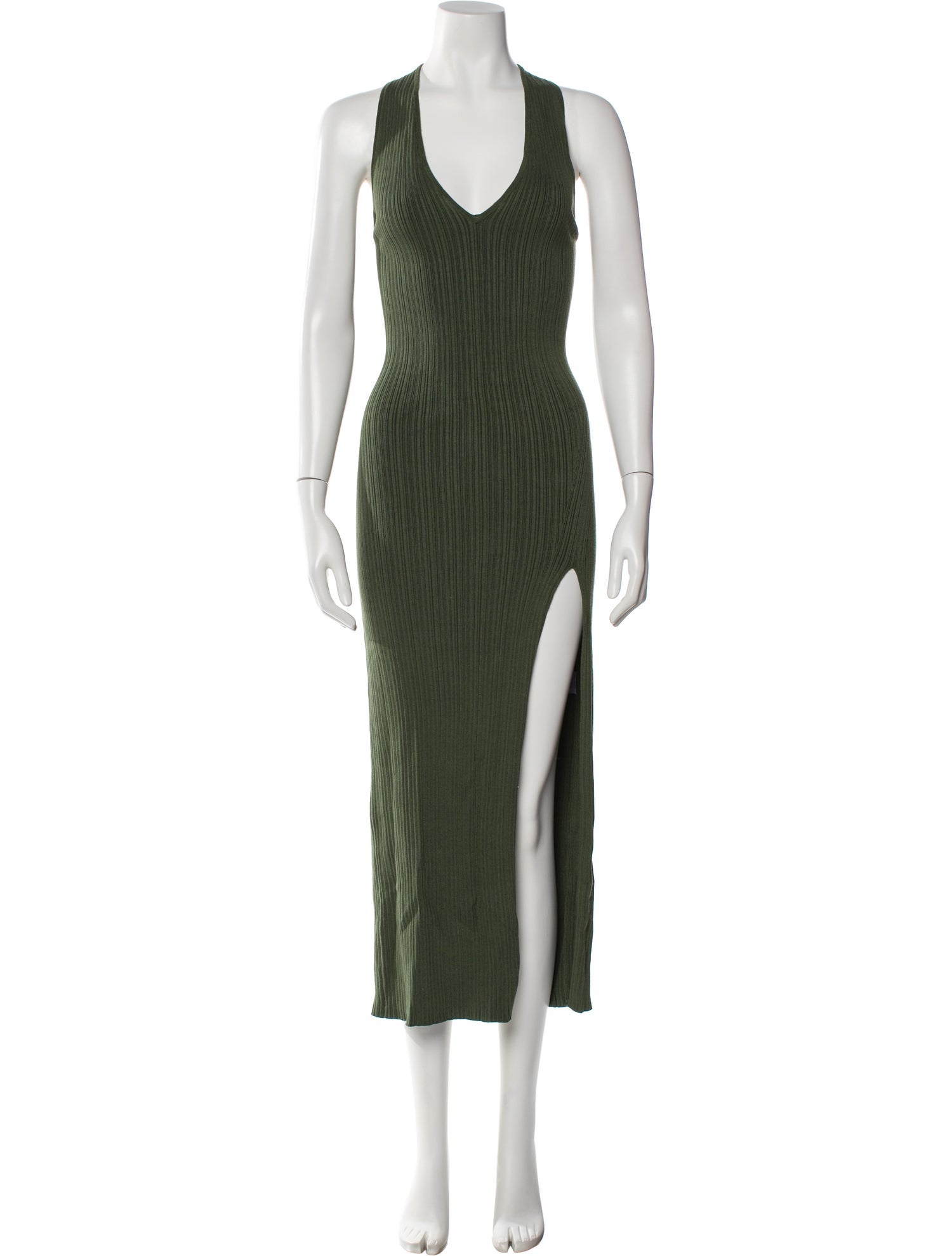 Michael Costello x Revolve V-Neck Long Dress