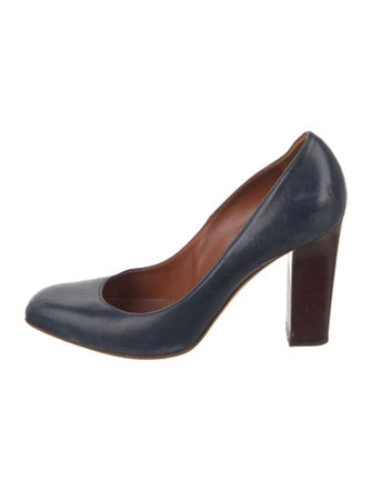 Michel Vivien Leather Pumps