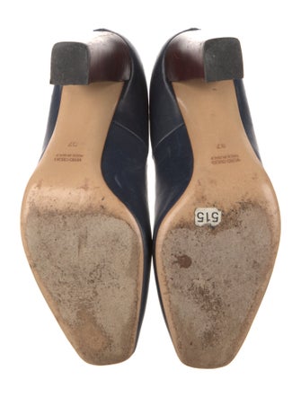 Michel Vivien Leather Pumps