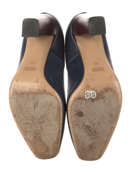 Michel Vivien Leather Pumps