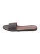 Michel Vivien Leather Slides
