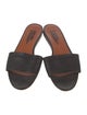 Michel Vivien Leather Slides