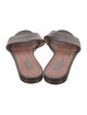 Michel Vivien Leather Slides