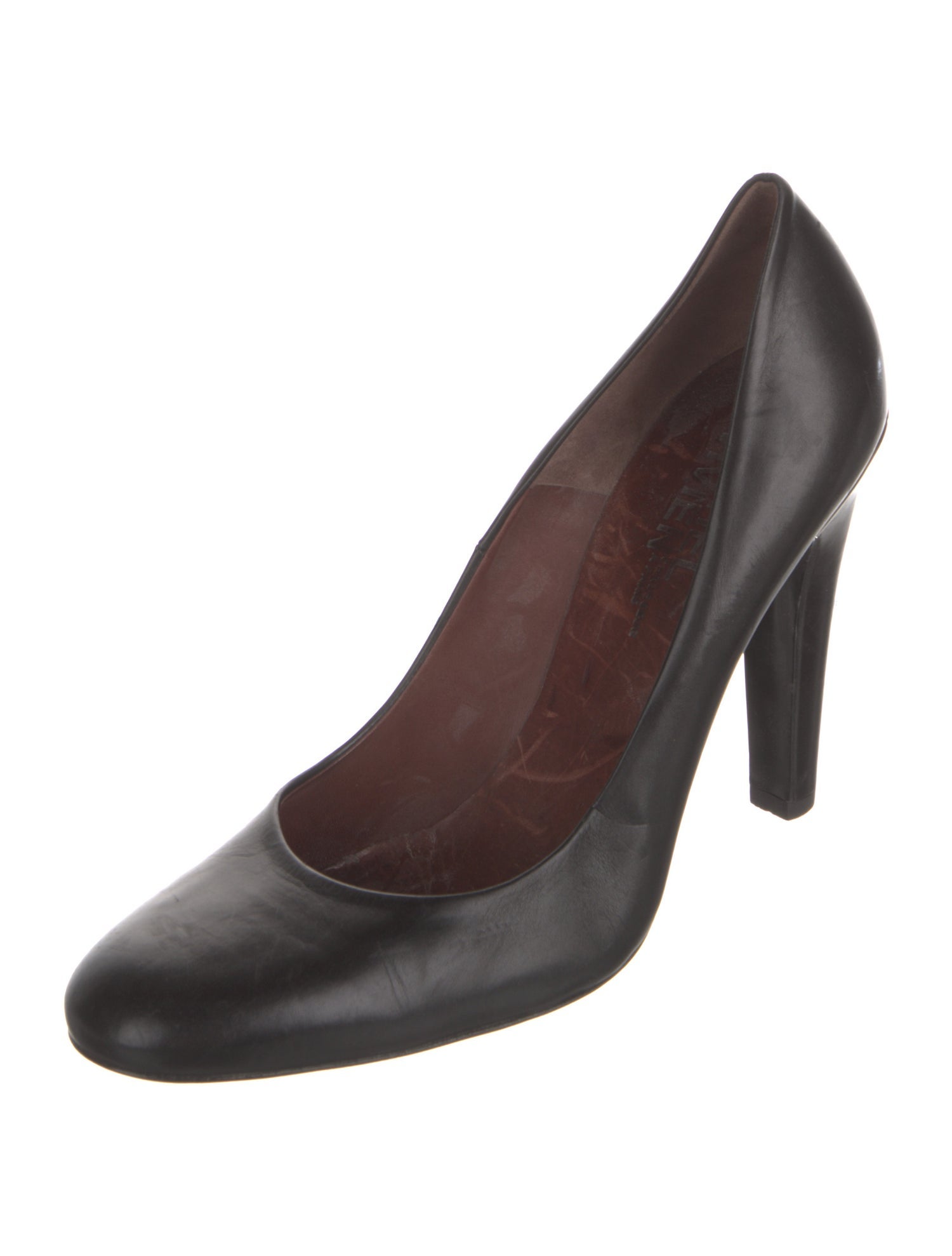 Michel Vivien Leather Pumps
