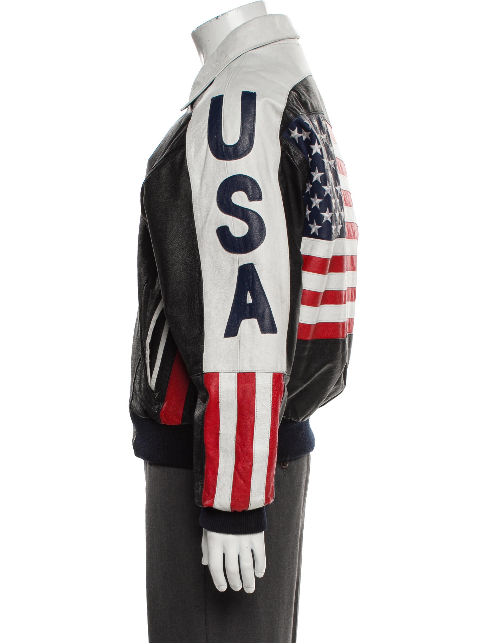 Michael Hoban Wheremi Vintage 1980's Bomber Jacket