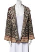 Mieko Mintz Printed Evening Jacket