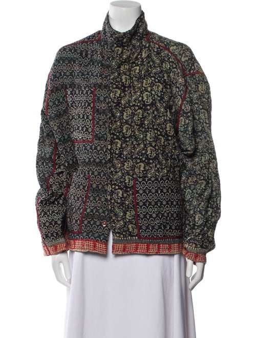 Mieko Mintz Floral Print Jacket